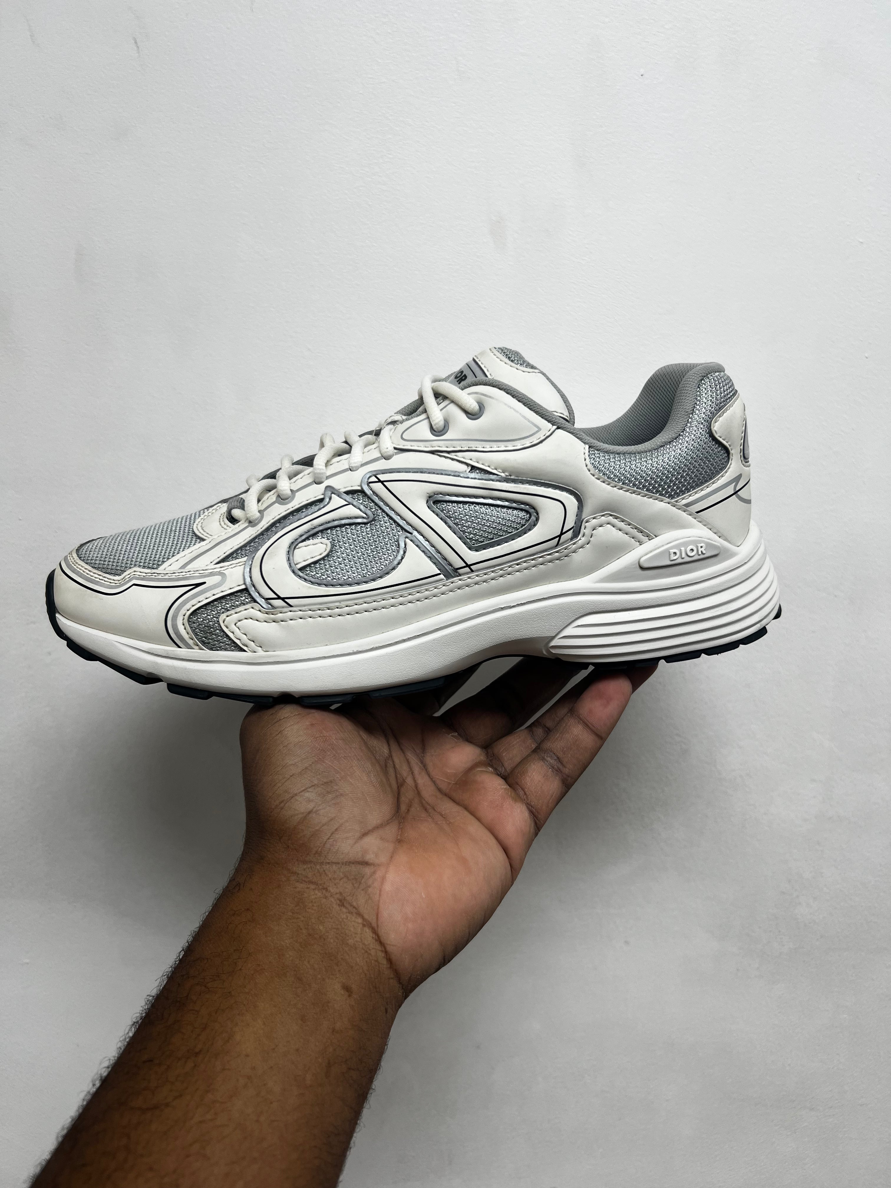 Dior White Grey B30 Sneakers