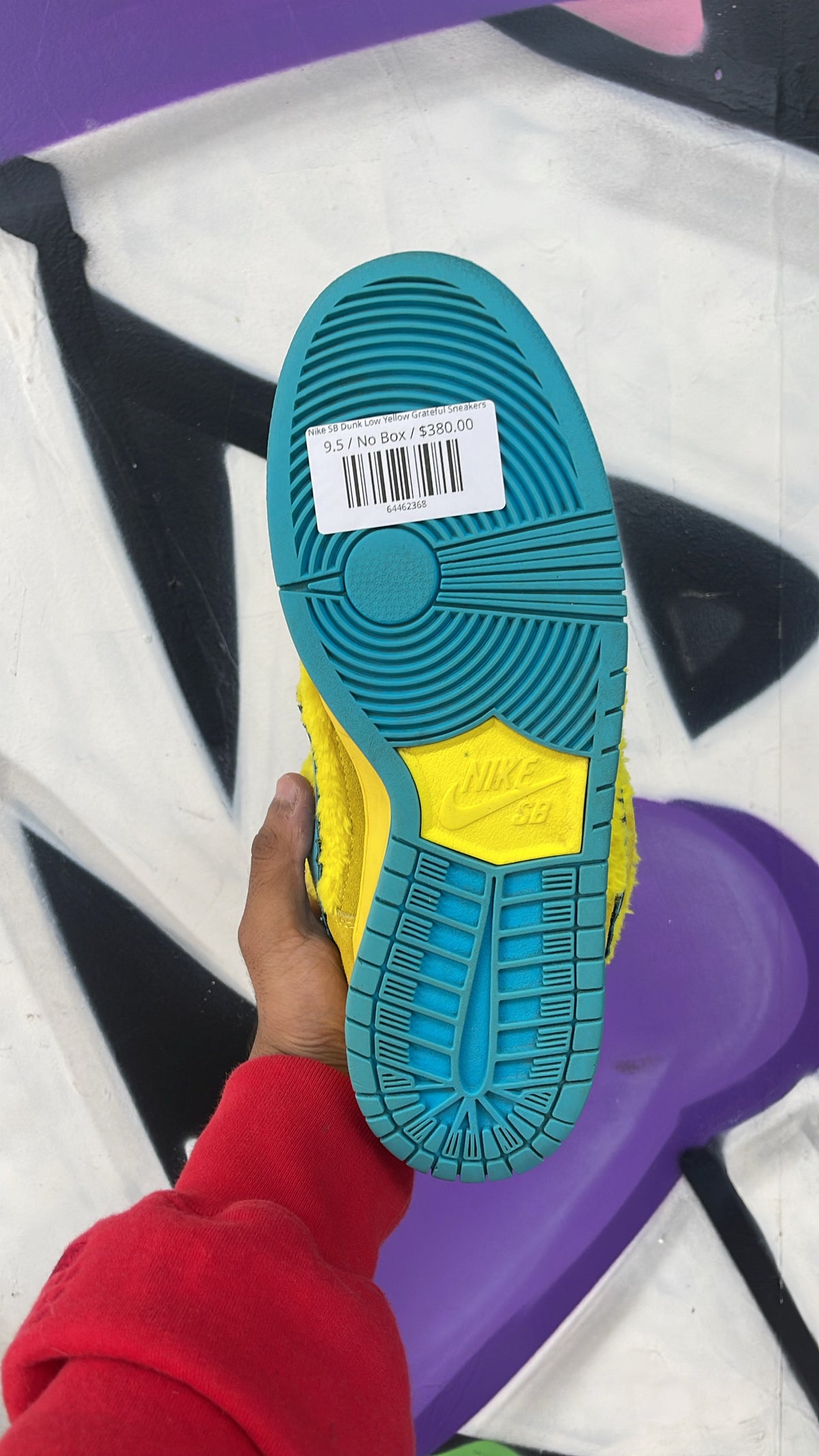 Nike SB Dunk Low Yellow Grateful Sneakers