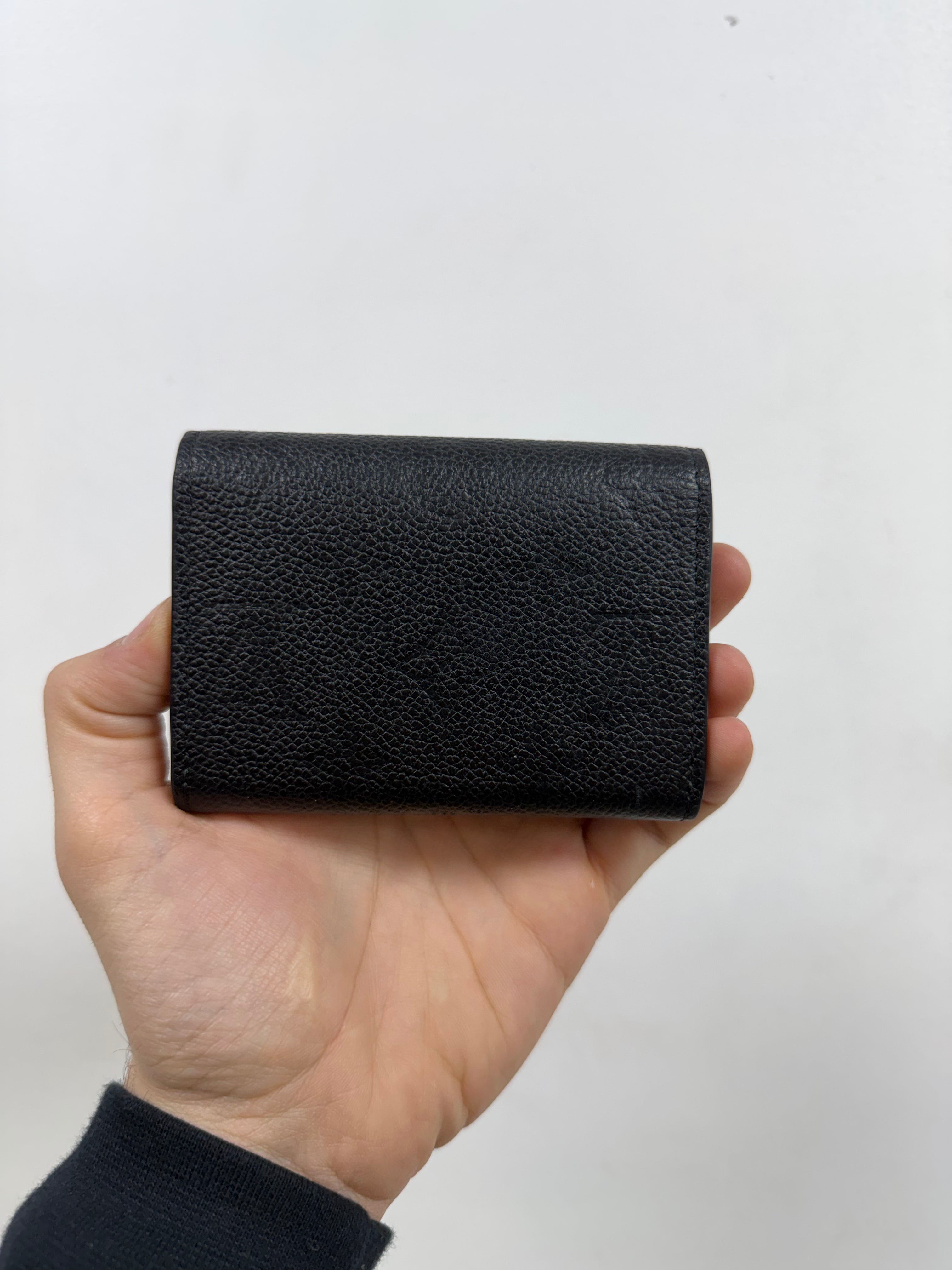 Louis Vuitton Black Monogram Zoe Wallet