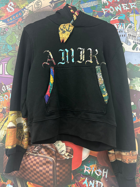 Amiri Art Patchwork Hoodie Xs Used