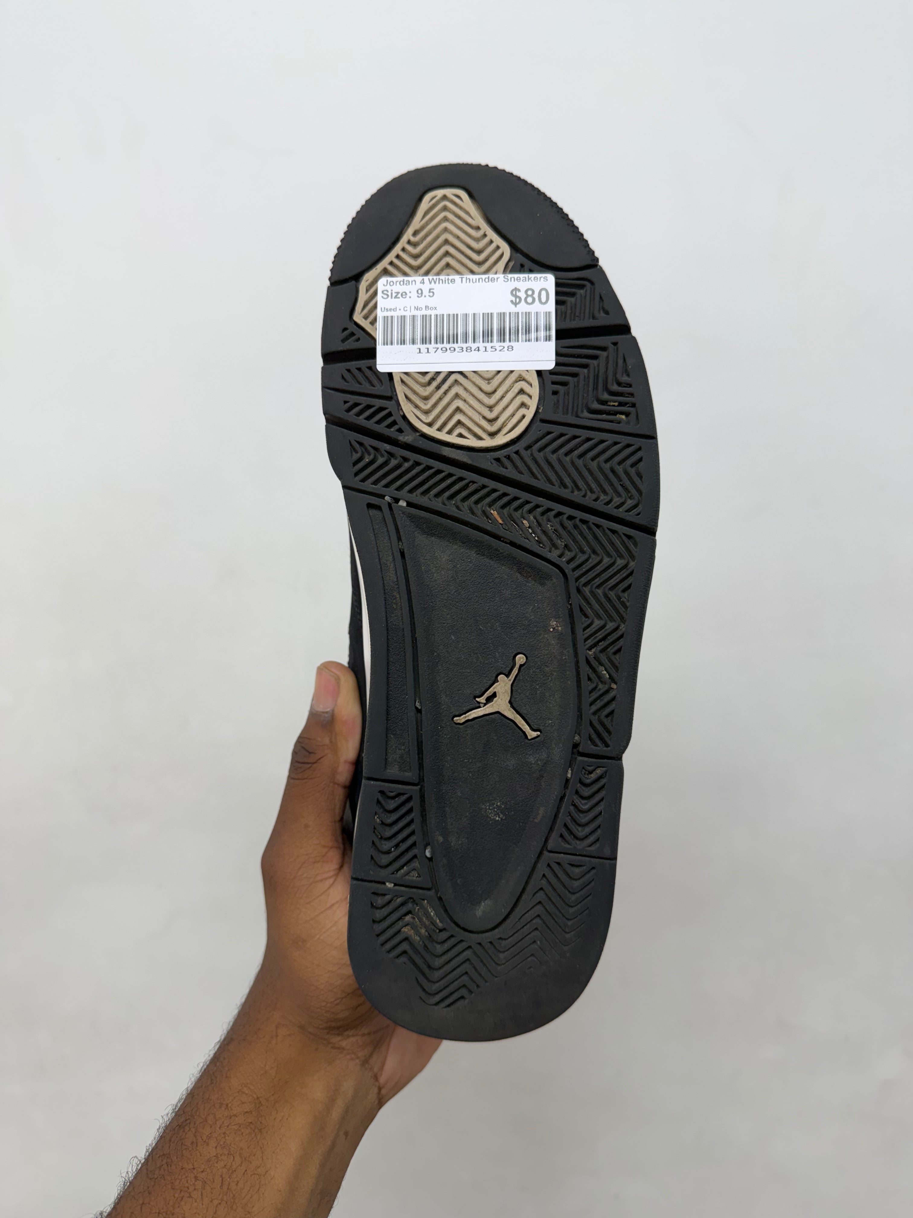 Jordan 4 White Thunder Sneakers