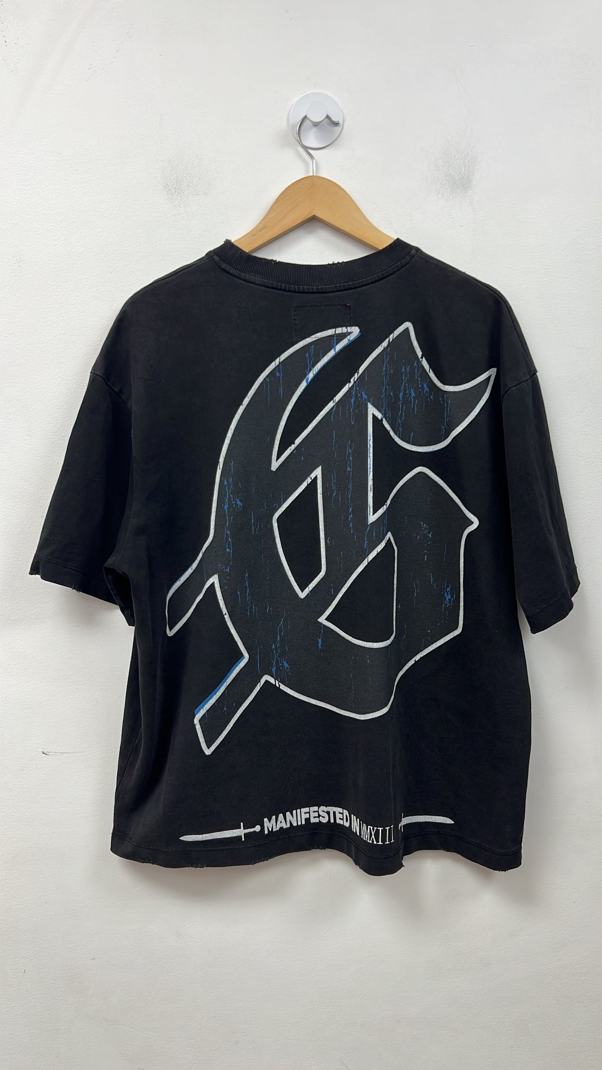 Godspeed Skeleton Rose Black Tee