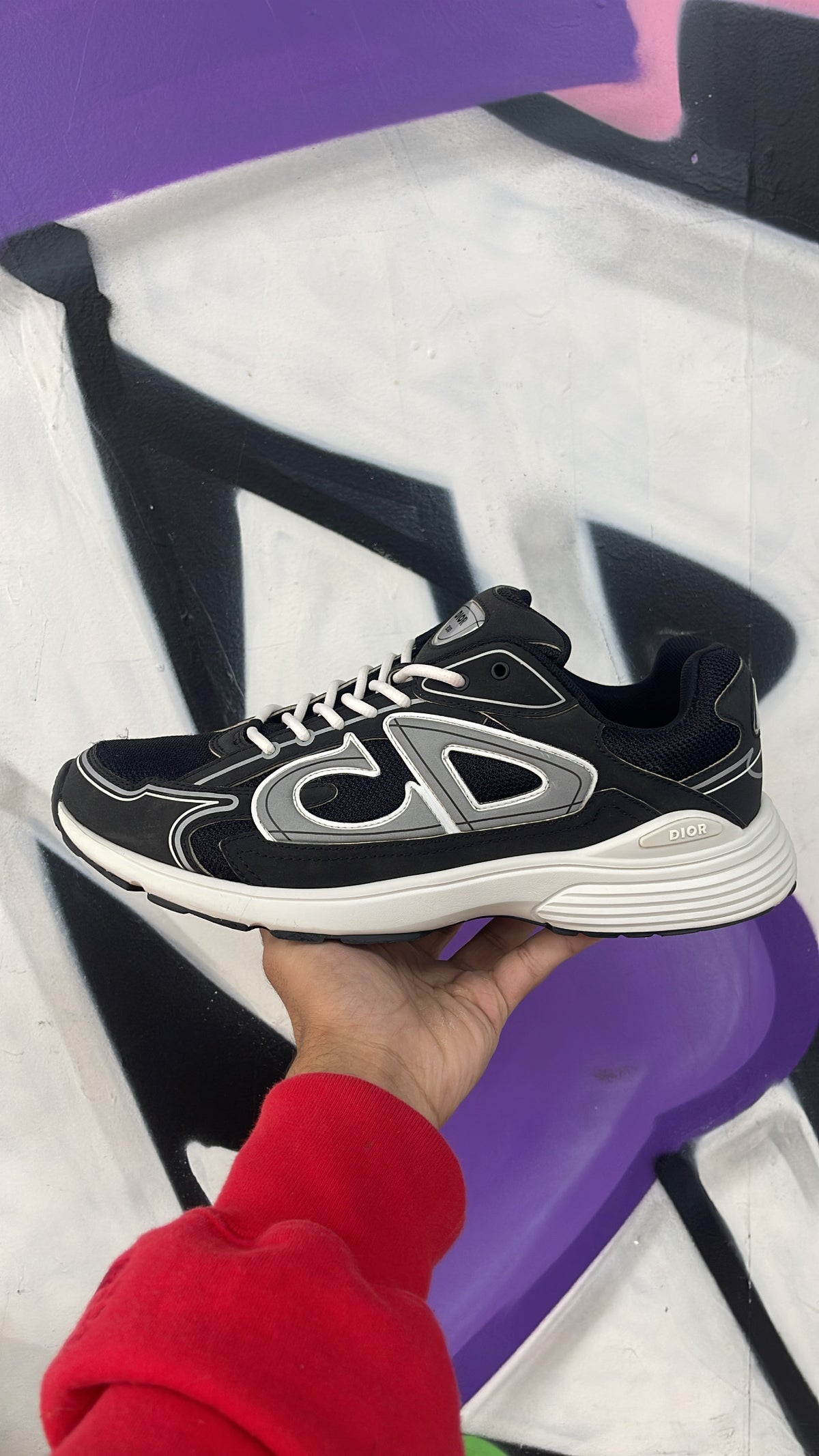 Dior Black Silver B30 Sneakers