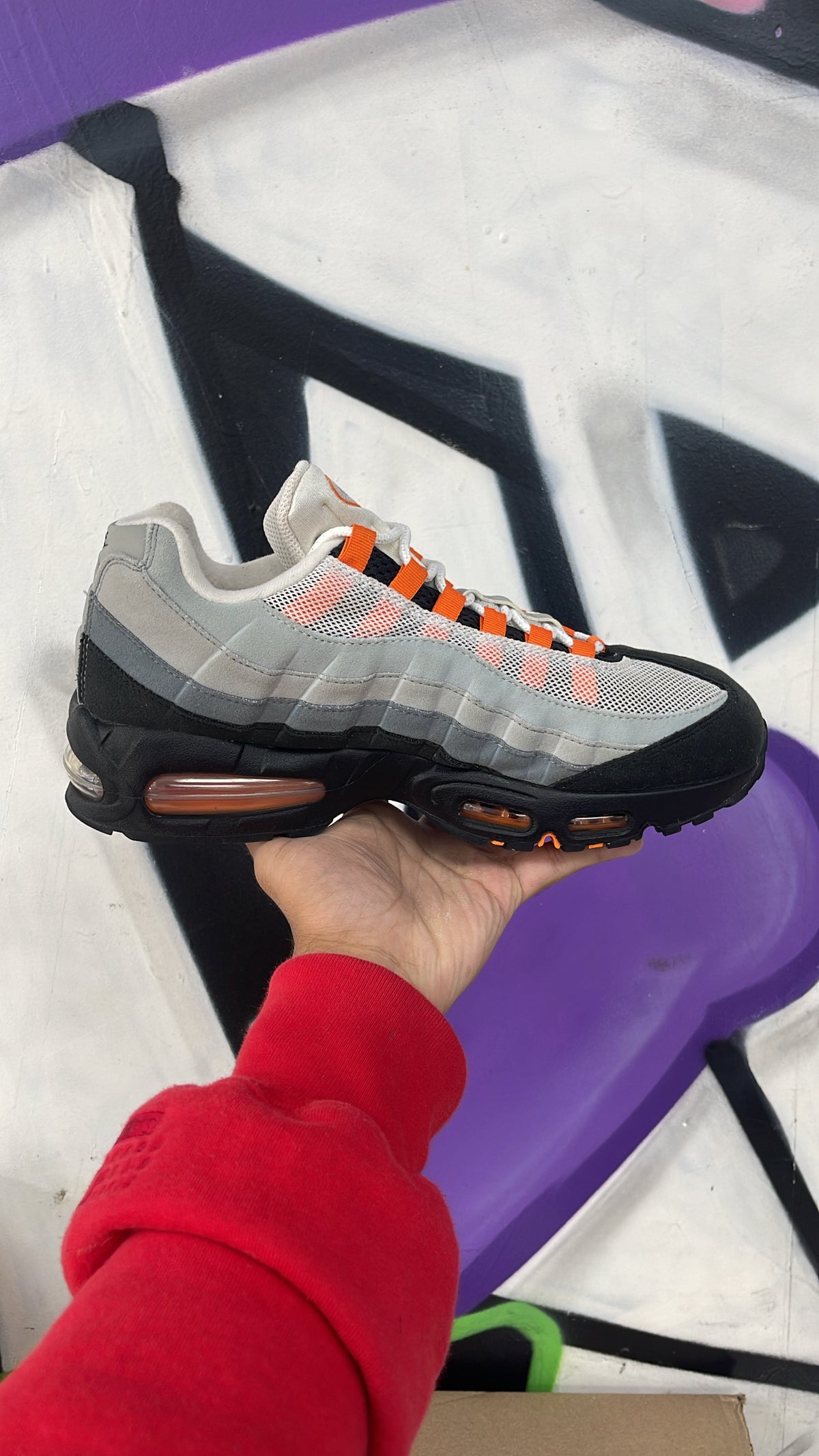 Nike AM95 Mandarin Orange Sneakers