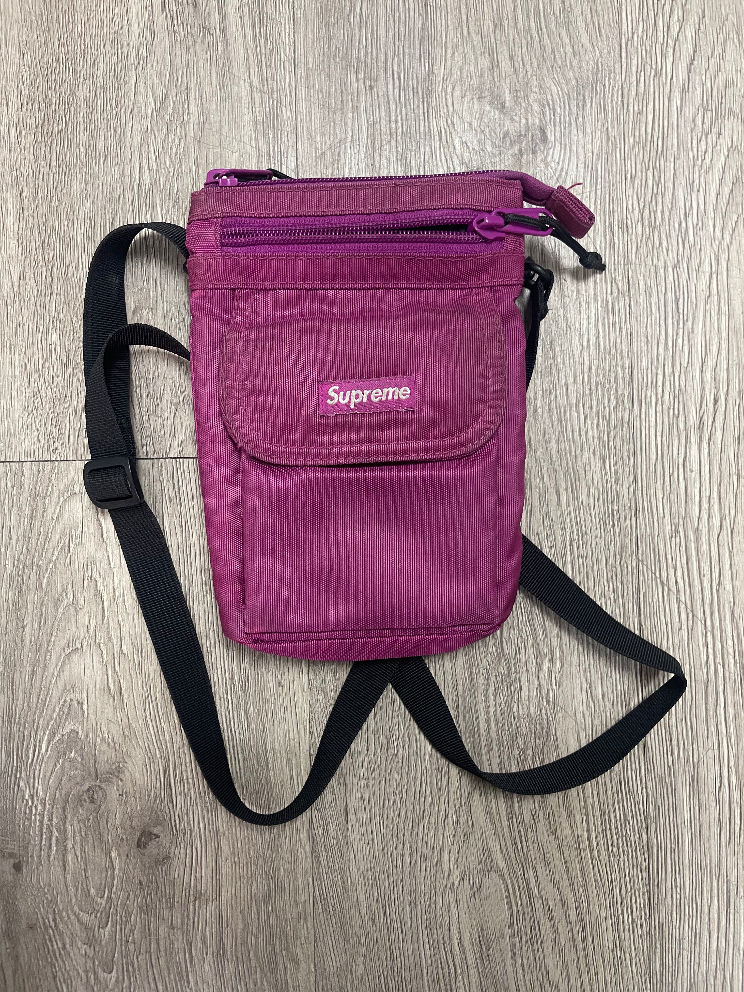 Supreme Fuschia Pink Side Bag