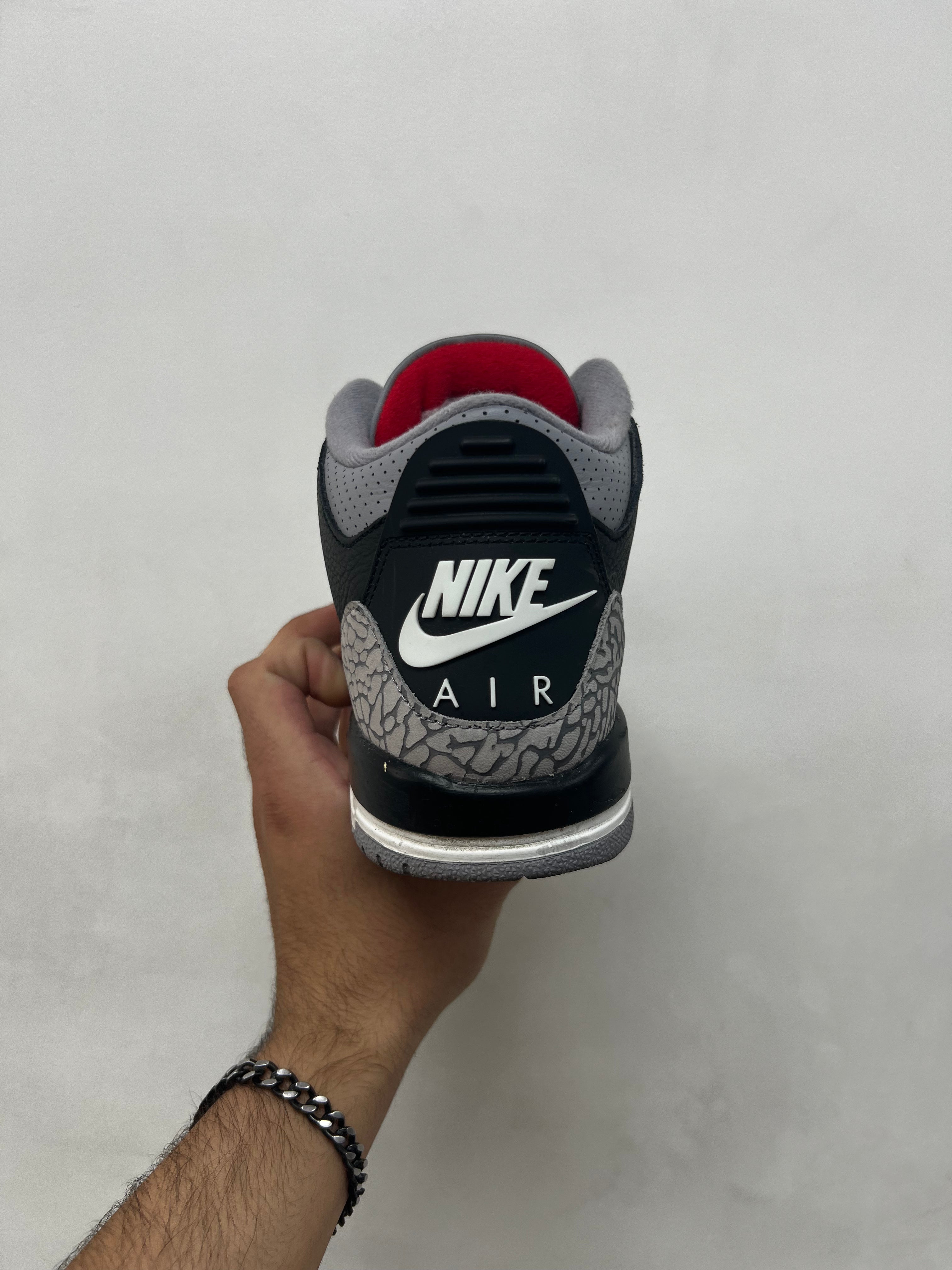 Jordan 3 Black Cement Sneakers