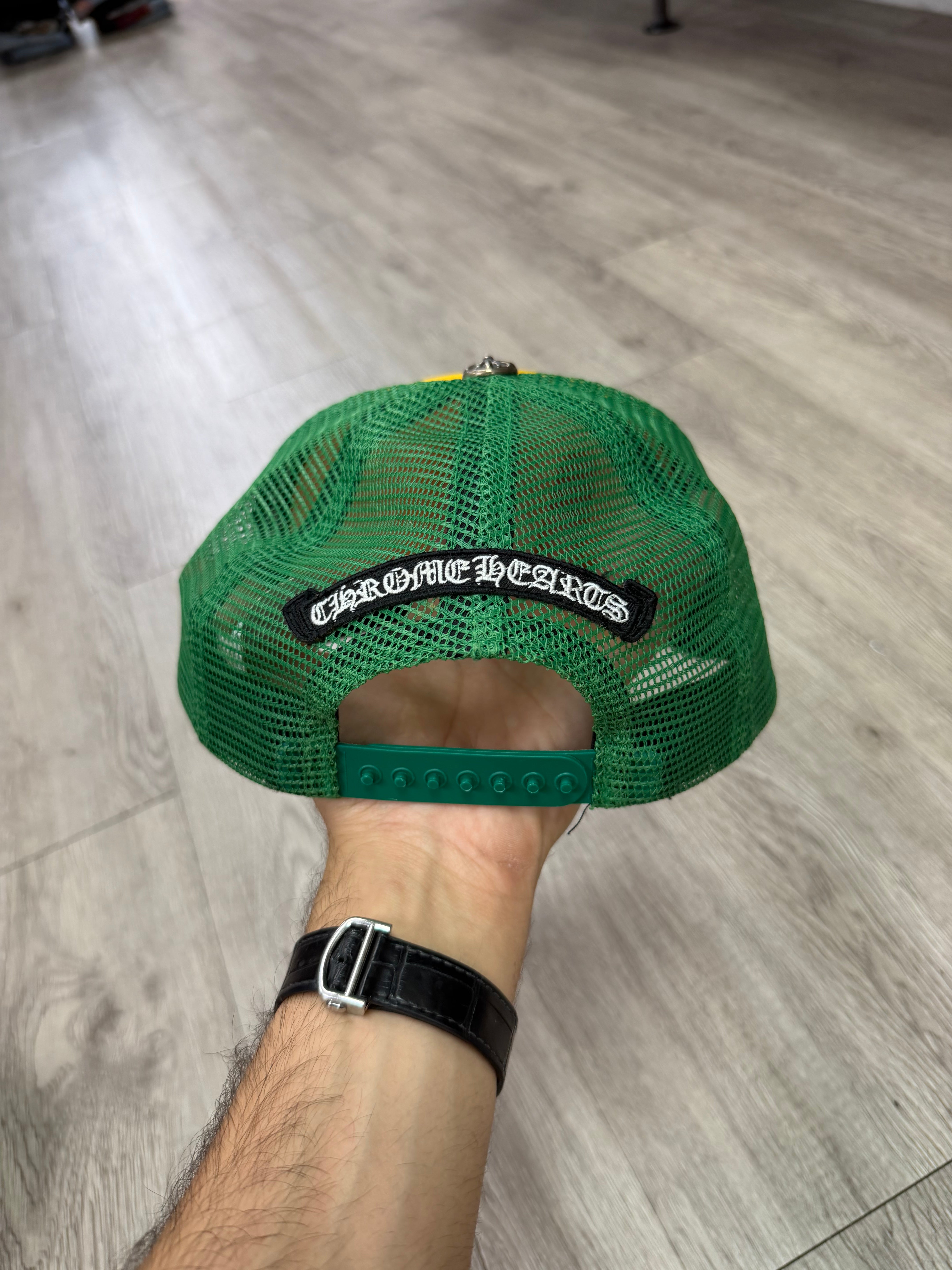Chrome  Hearts Matty Boy Green Yellow Sex Records Hat