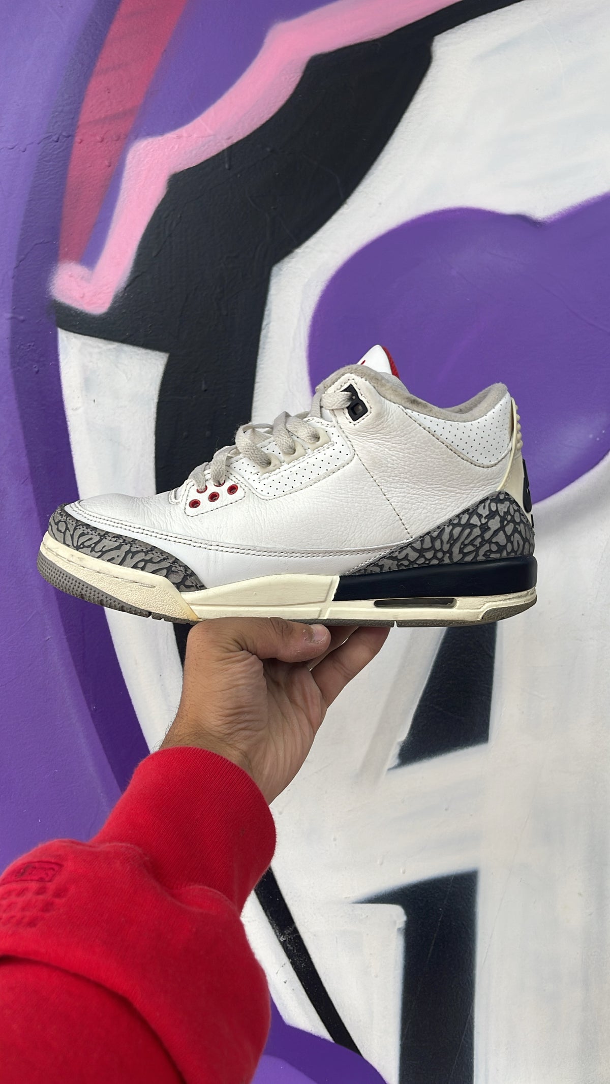 Jordan 3 White Cement Reimagined Sneakers