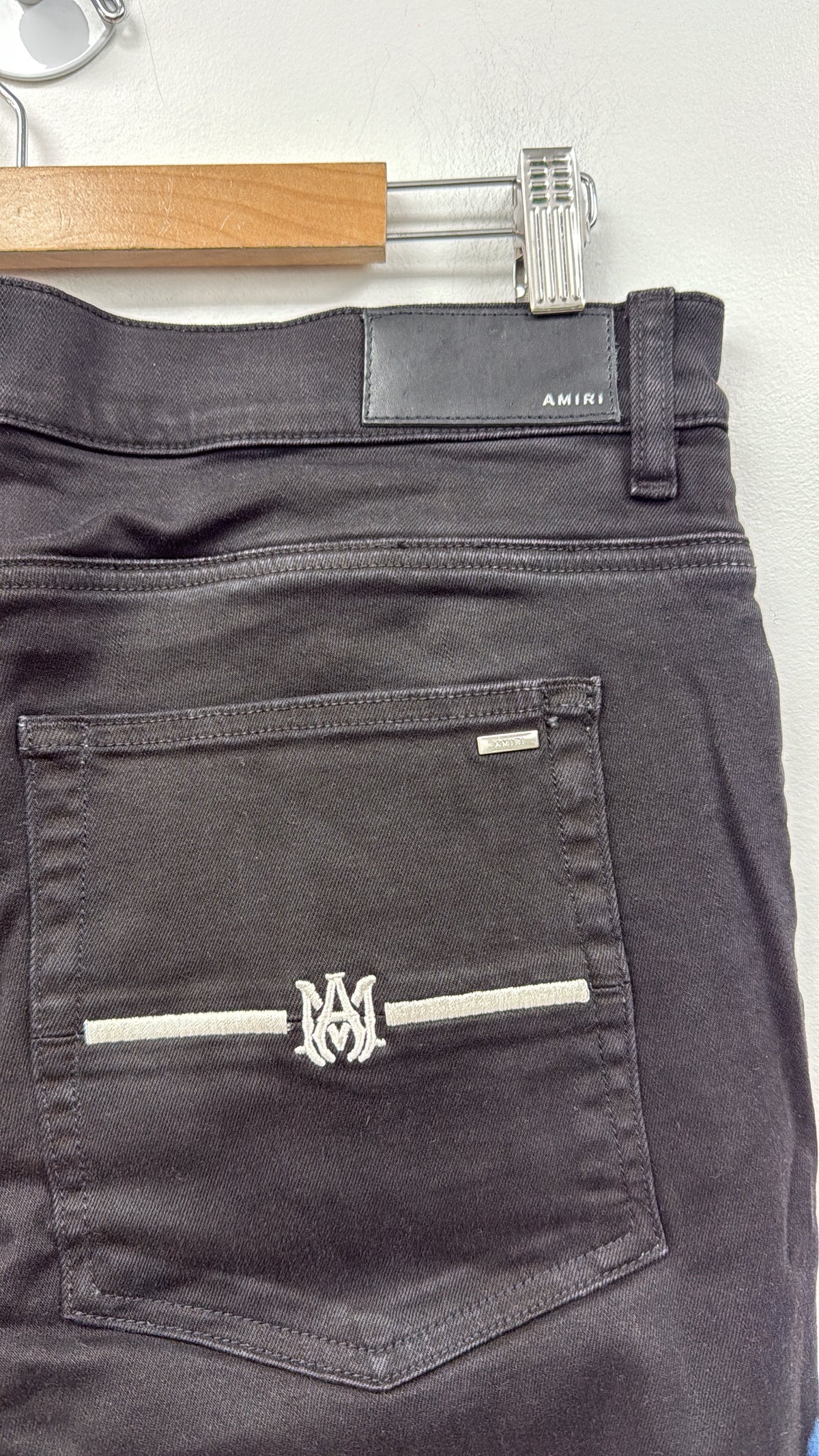 Amiri Black Tie Dye Jeans