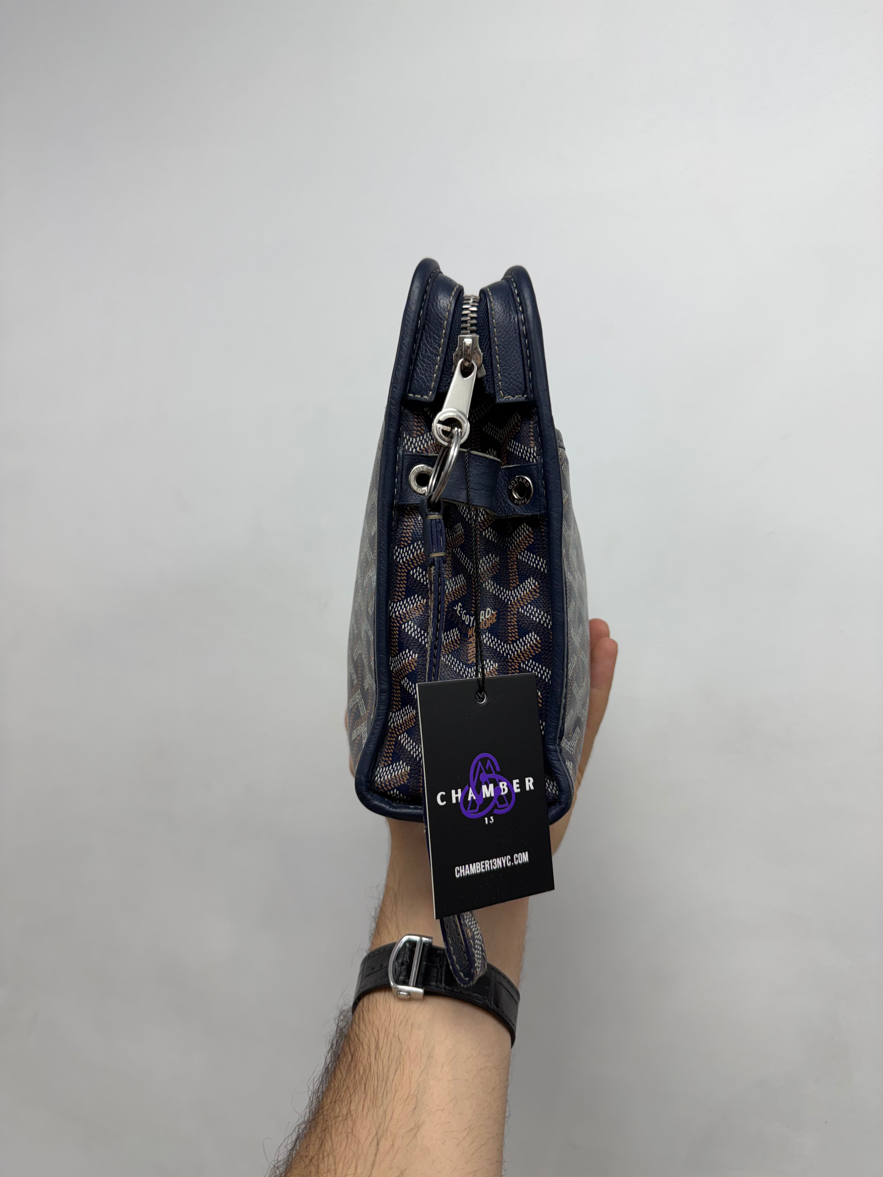 Goyard Navy (W/ Keychain) Jouvence Bag