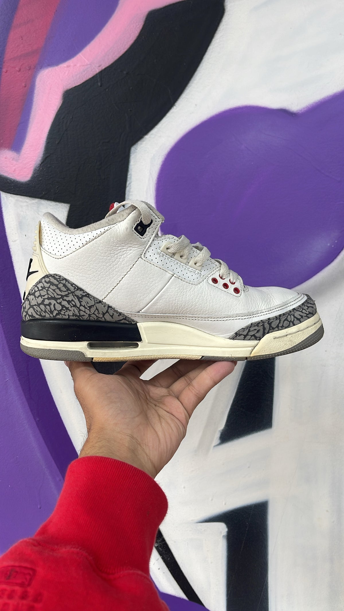 Jordan 3 White Cement Reimagined Sneakers
