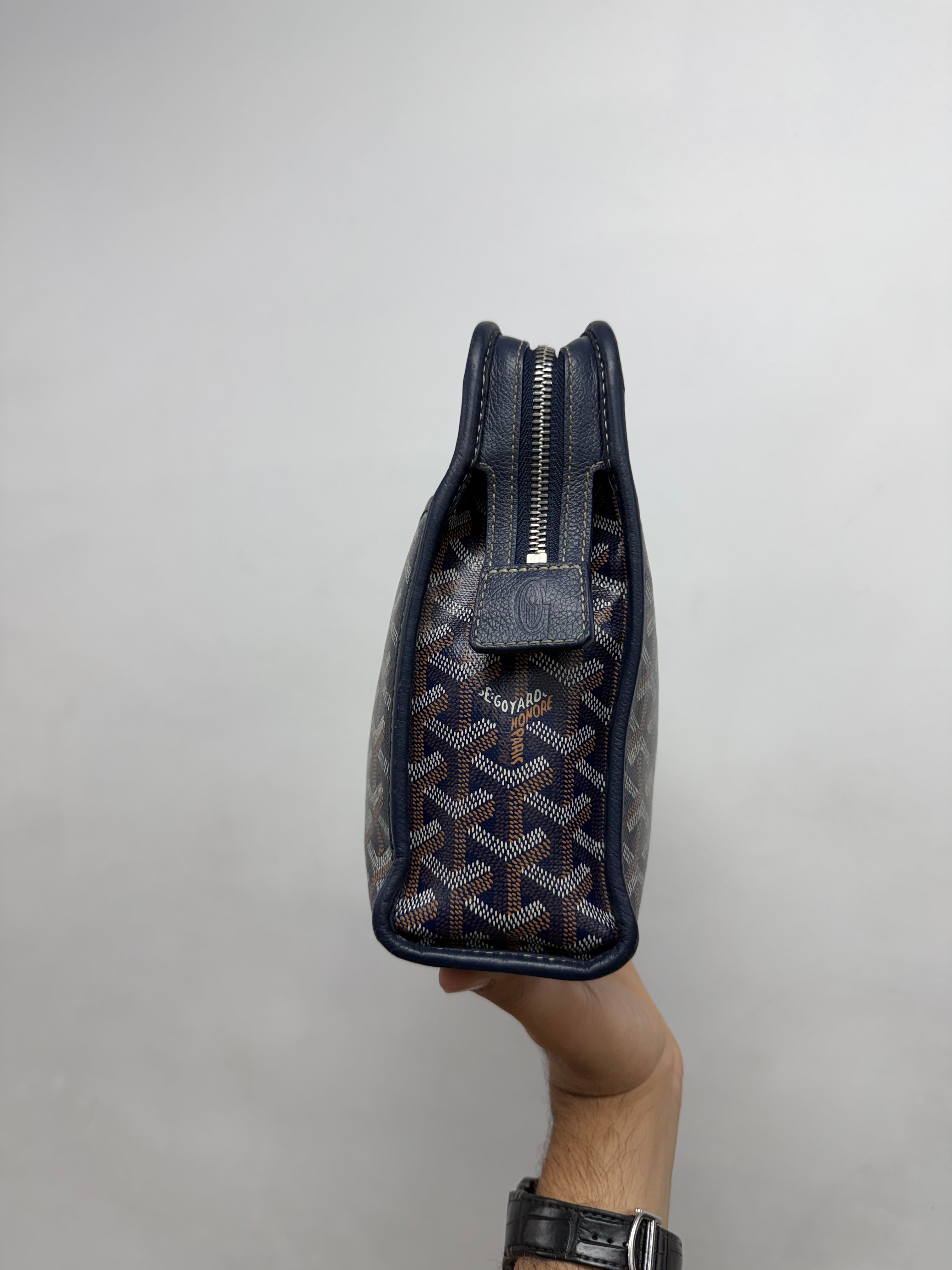 Goyard Navy (W/ Keychain) Jouvence Bag