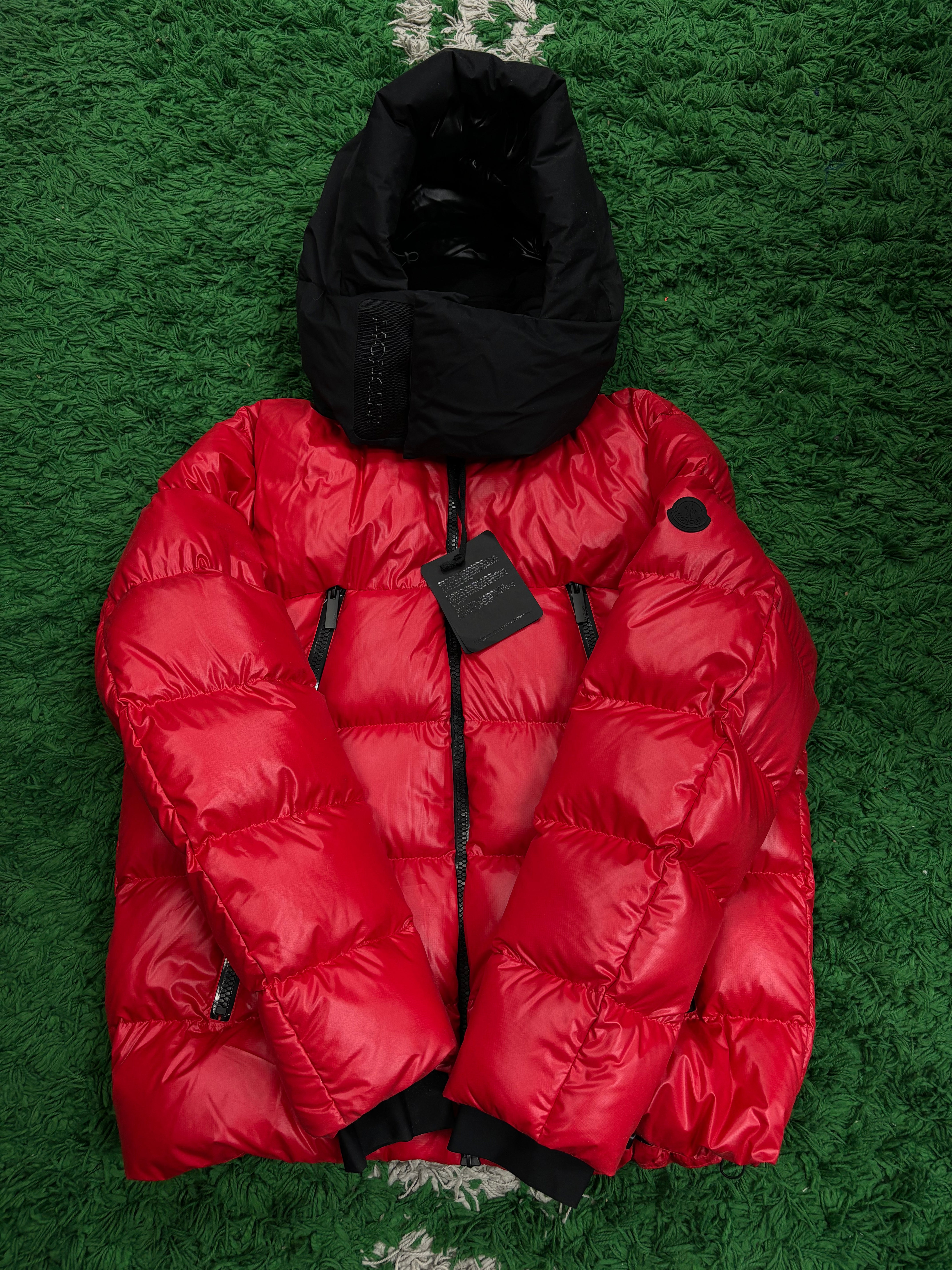 Moncler Jacket Zubair Red New 5 (XL) With Tags
