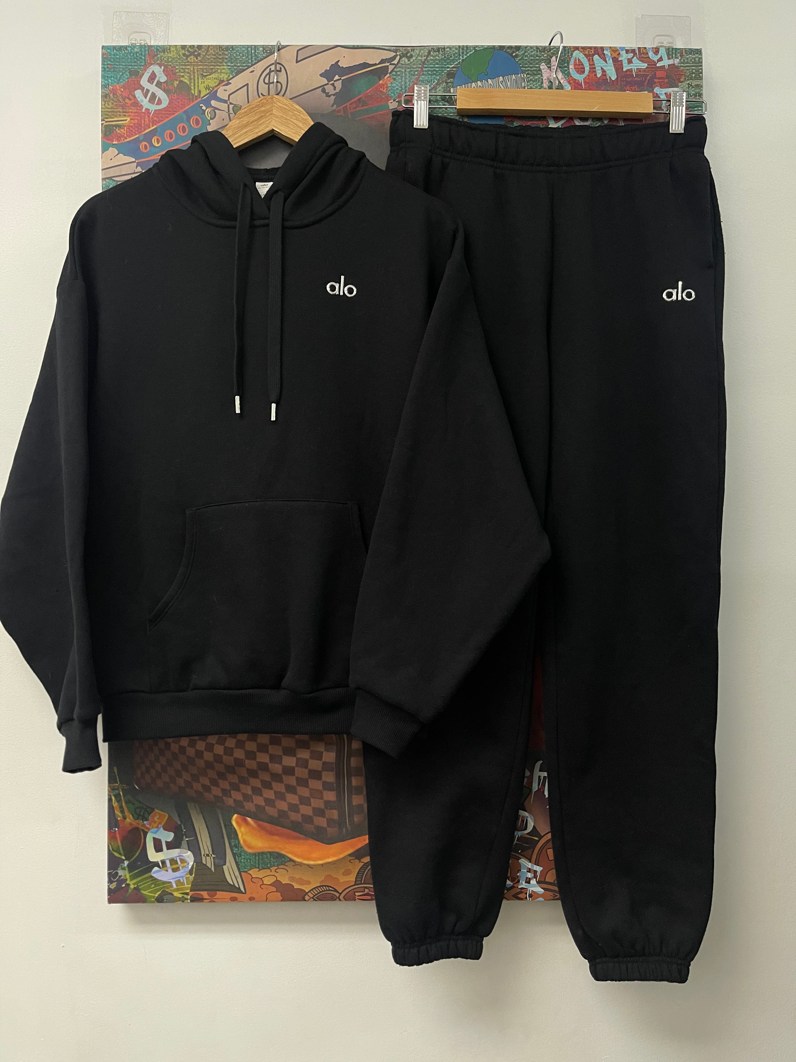 ALO Black Sweatsuit