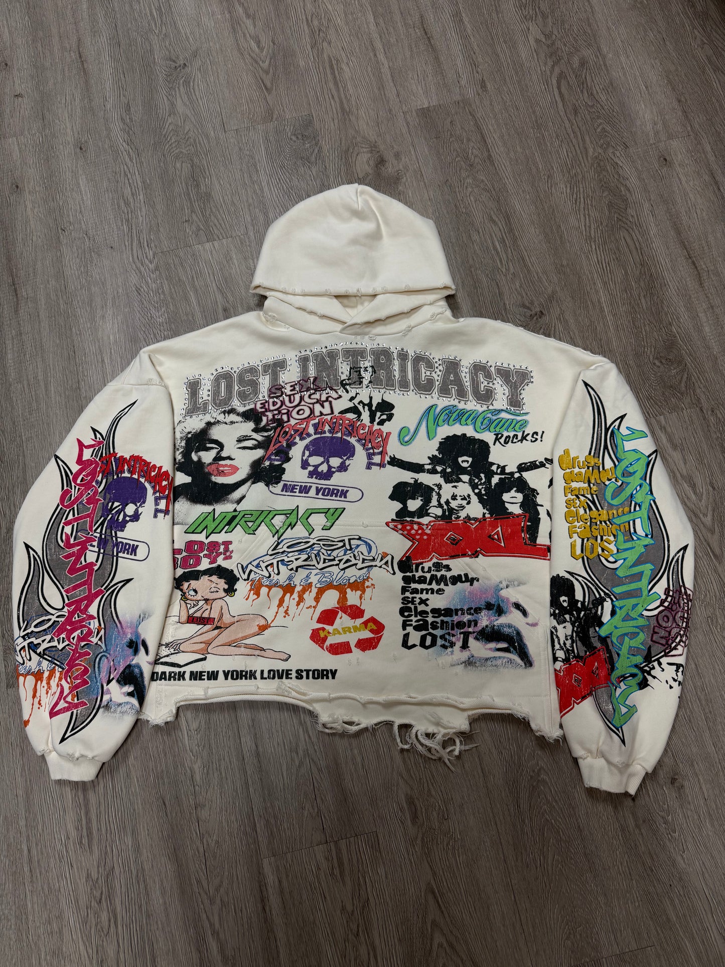 Lost Intricacy All Over Print Hoodie