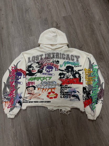 Lost Intricacy All Over Print Hoodie