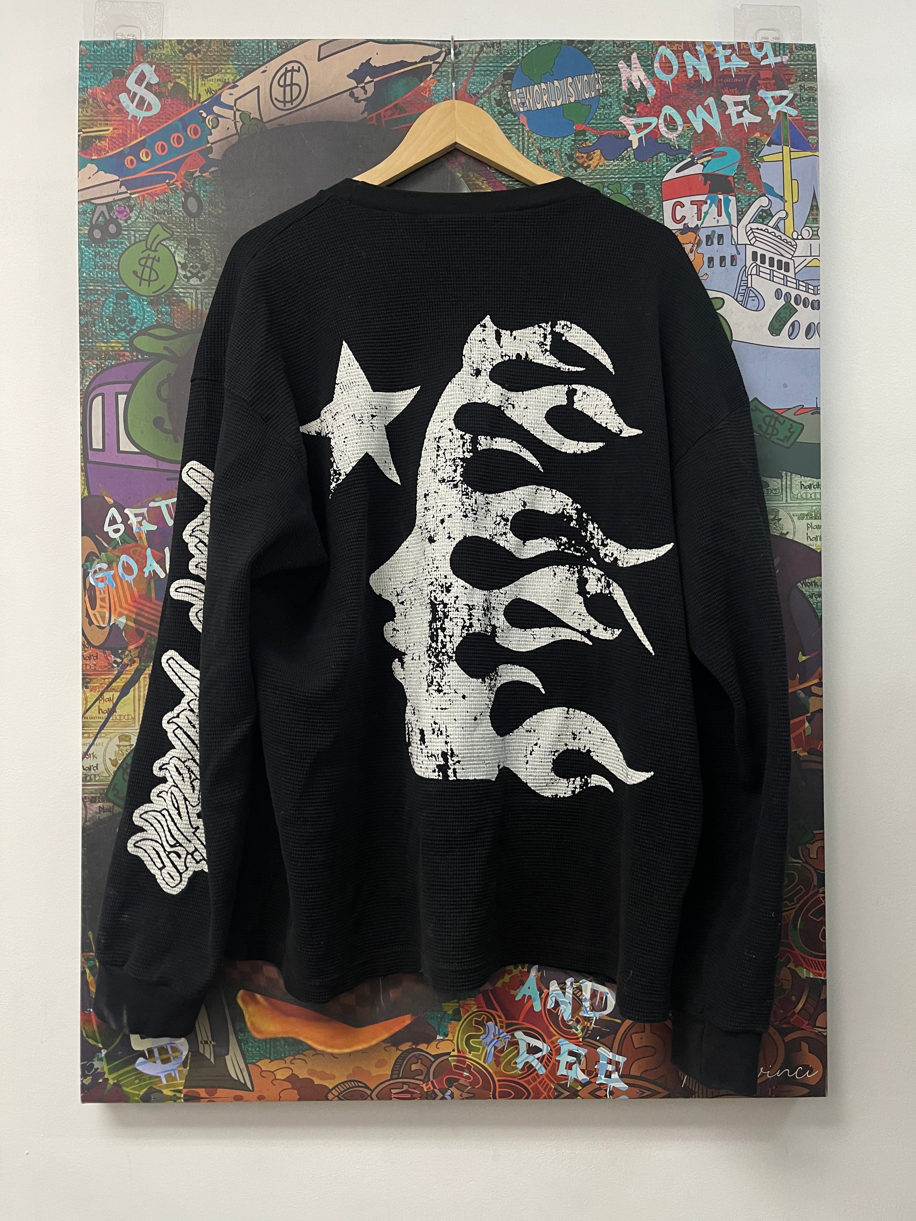 Hellstar Black Thermal Long Sleeve
