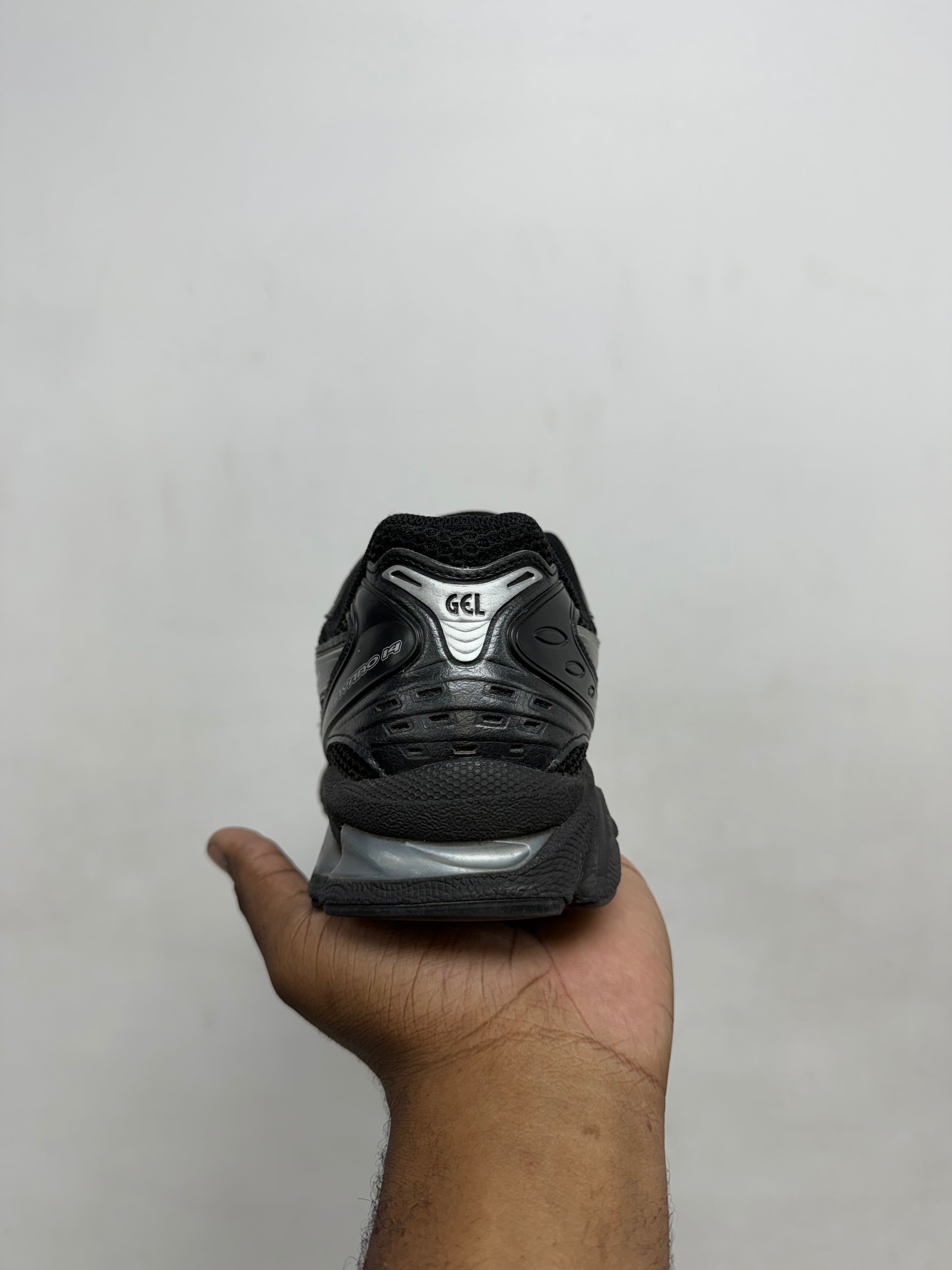 ASICS Black Silver Kayano 14 Sneakers