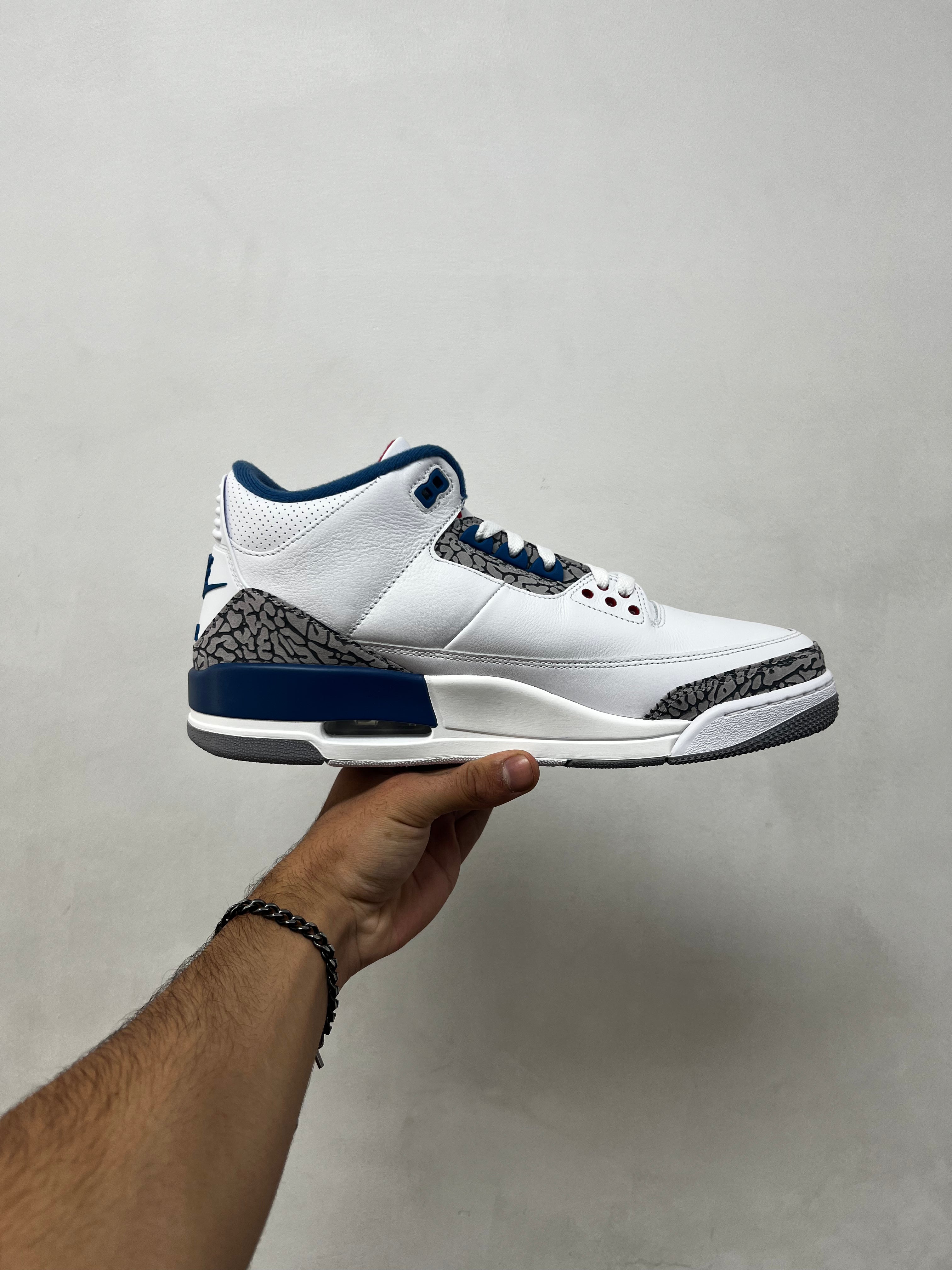 Jordan 3 True Blue Sneakers