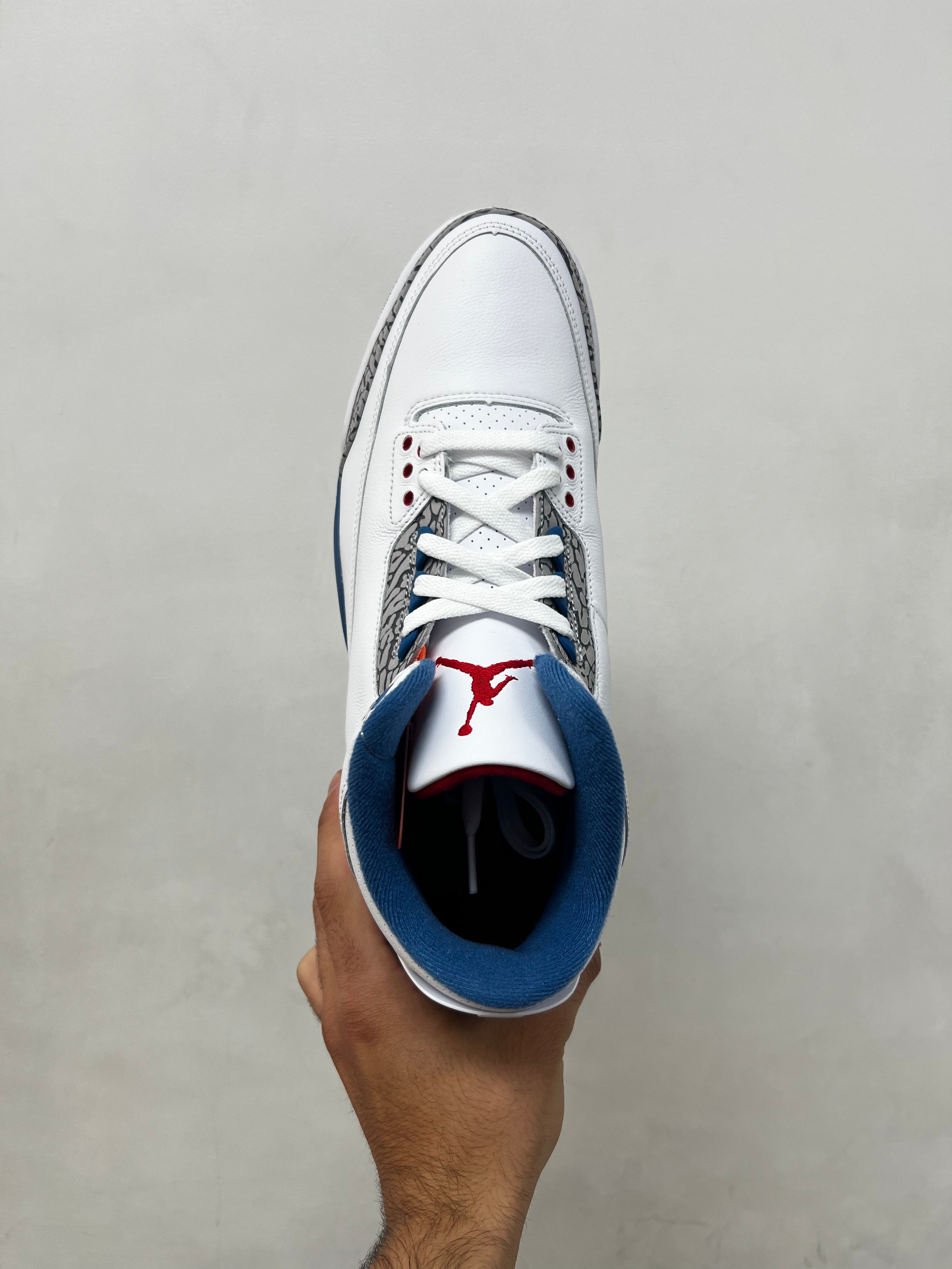 Jordan 3 True Blue Sneakers
