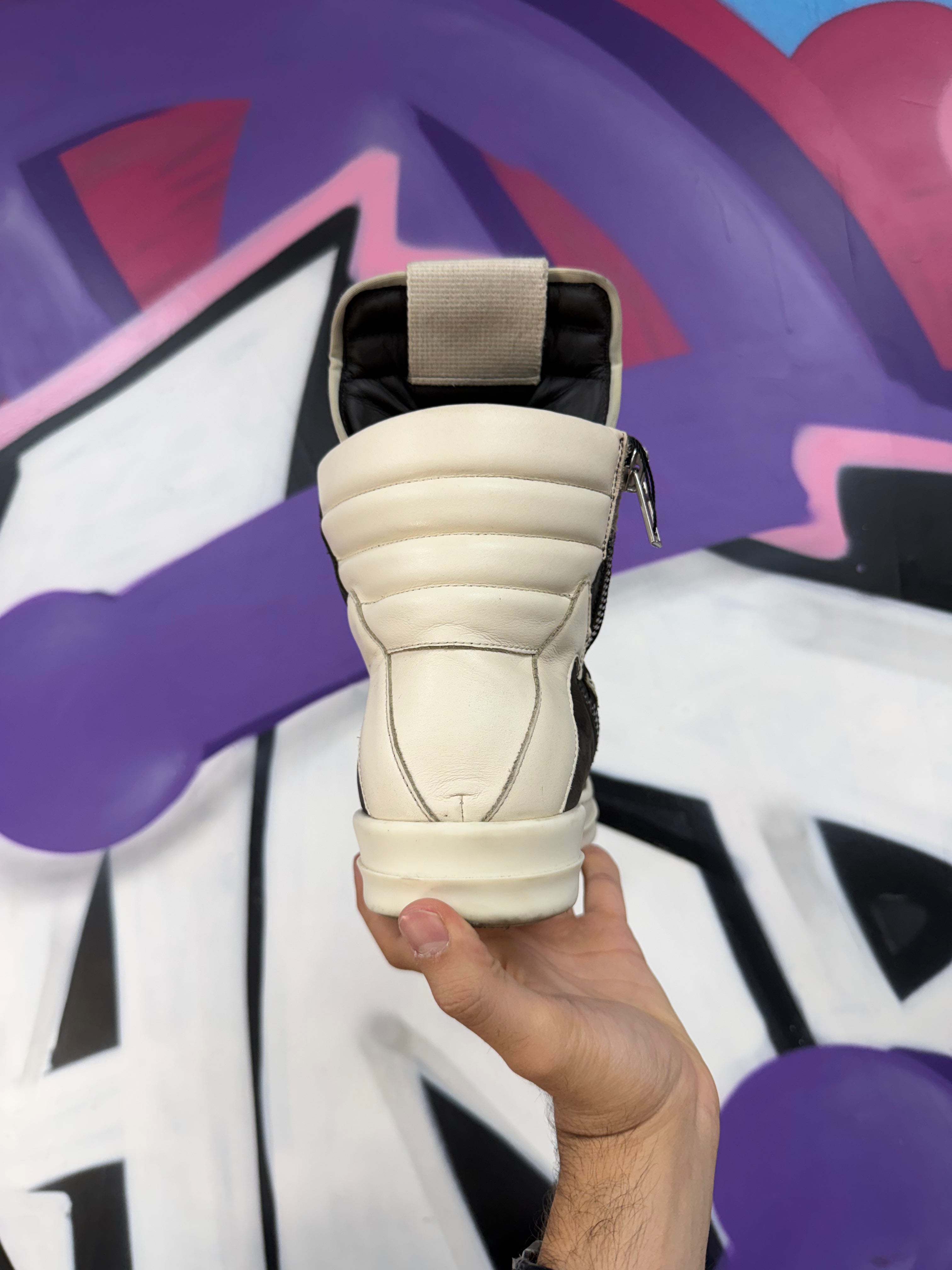 Rick Owens Dark Dust Geobasket Sneakers