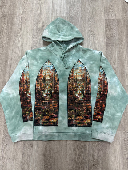 WDW Eden Hoodie Teal Green New With Tags