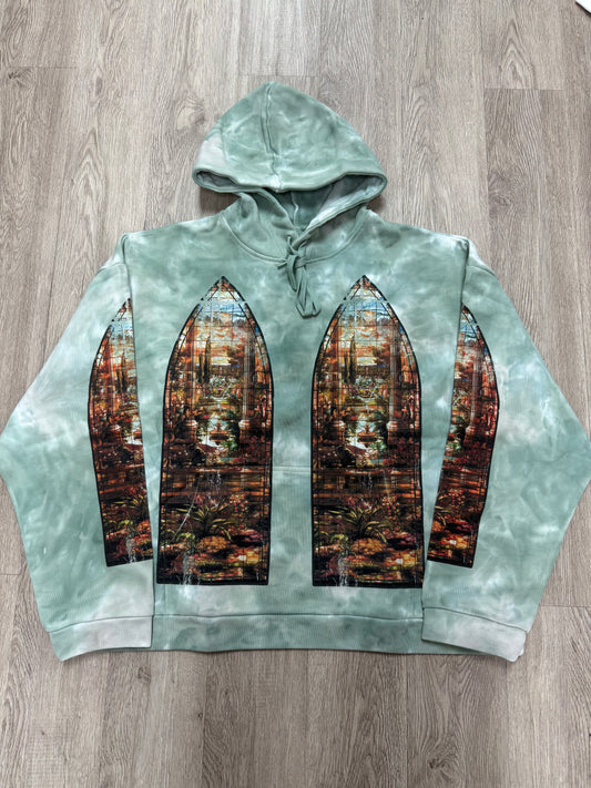 WDW Eden Hoodie Teal Green New With Tags