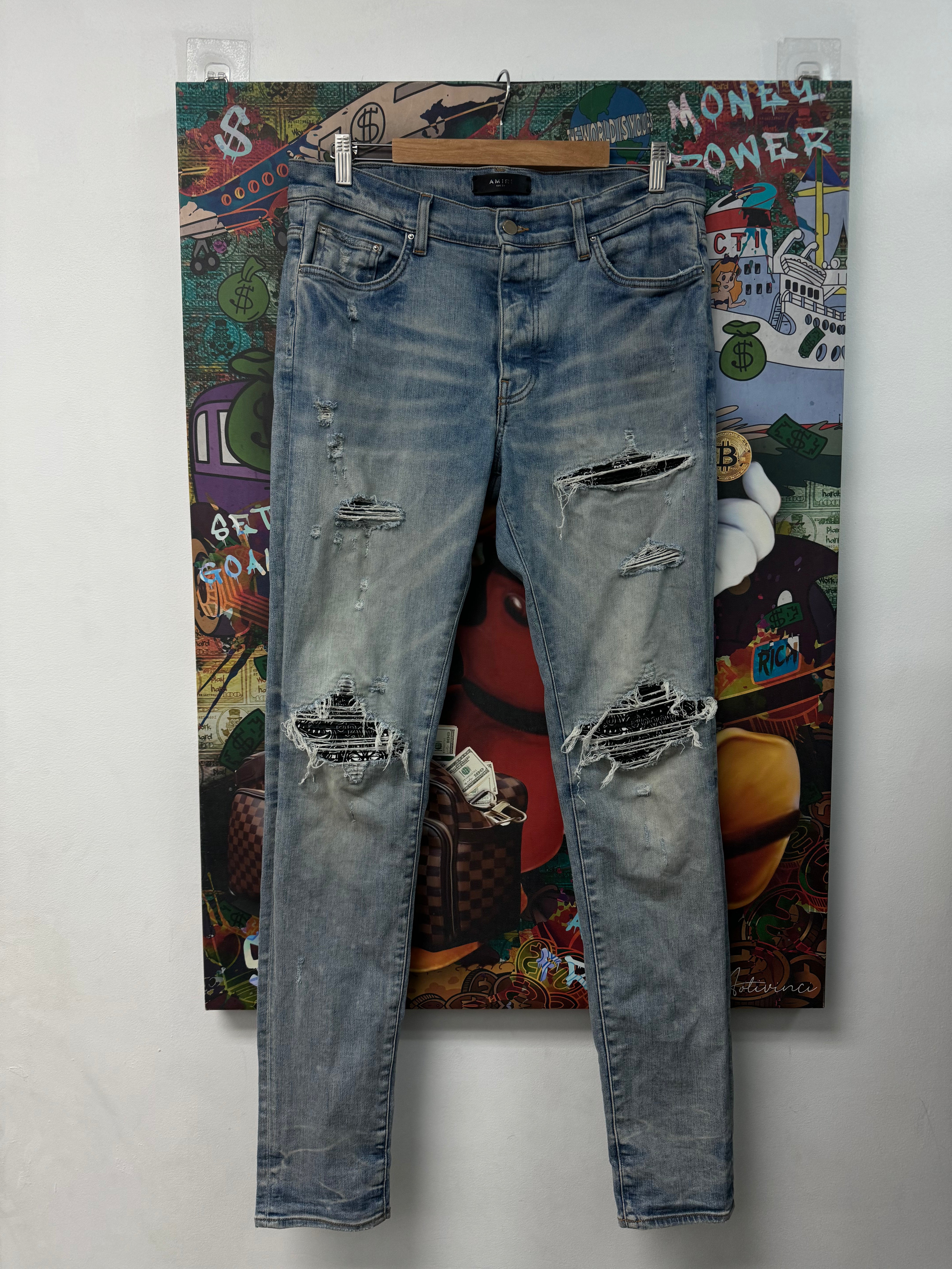 Better With Age Light Wash Altar Reconstructed Jeans