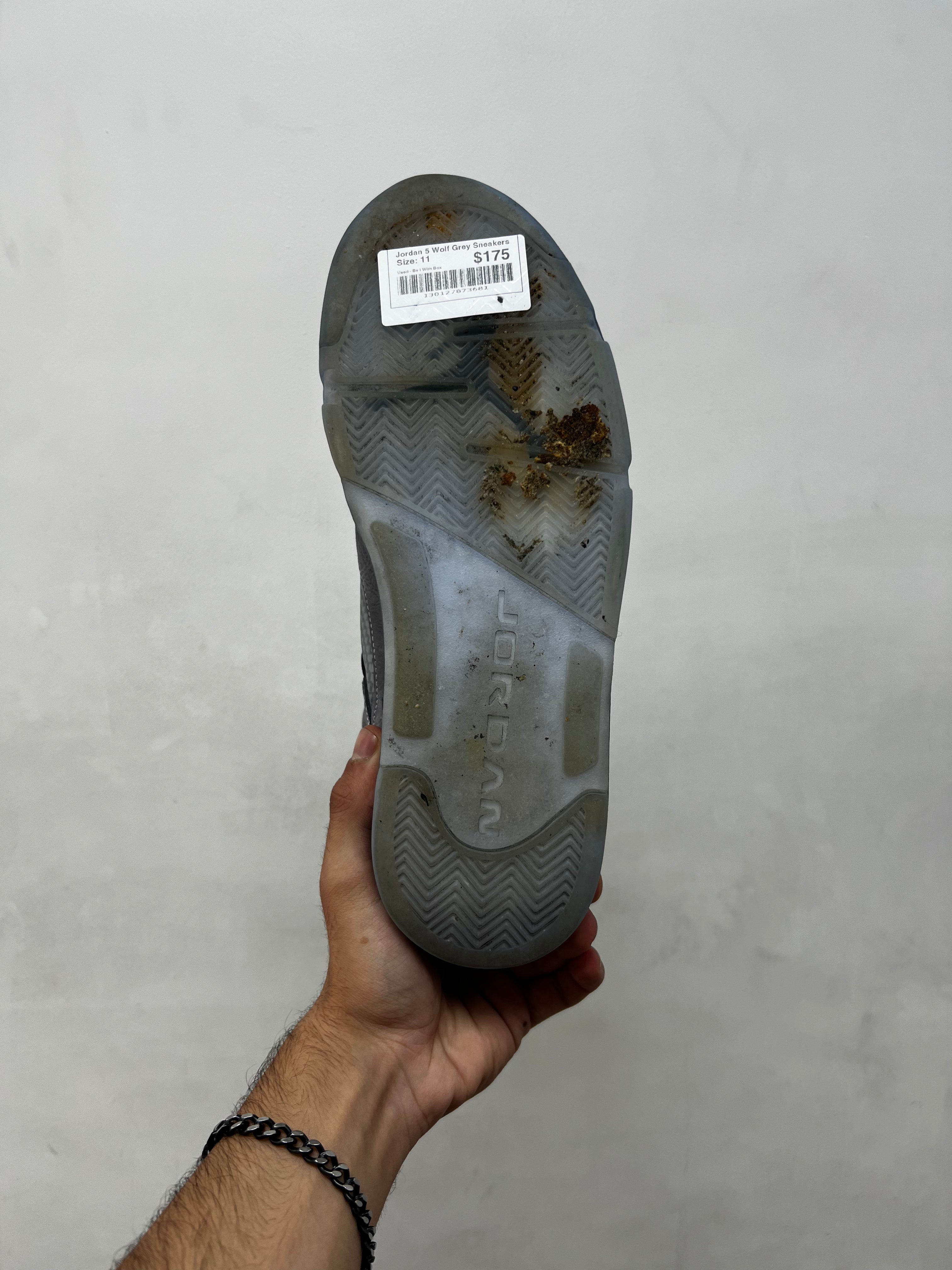 Jordan 5 Wolf Grey Sneakers