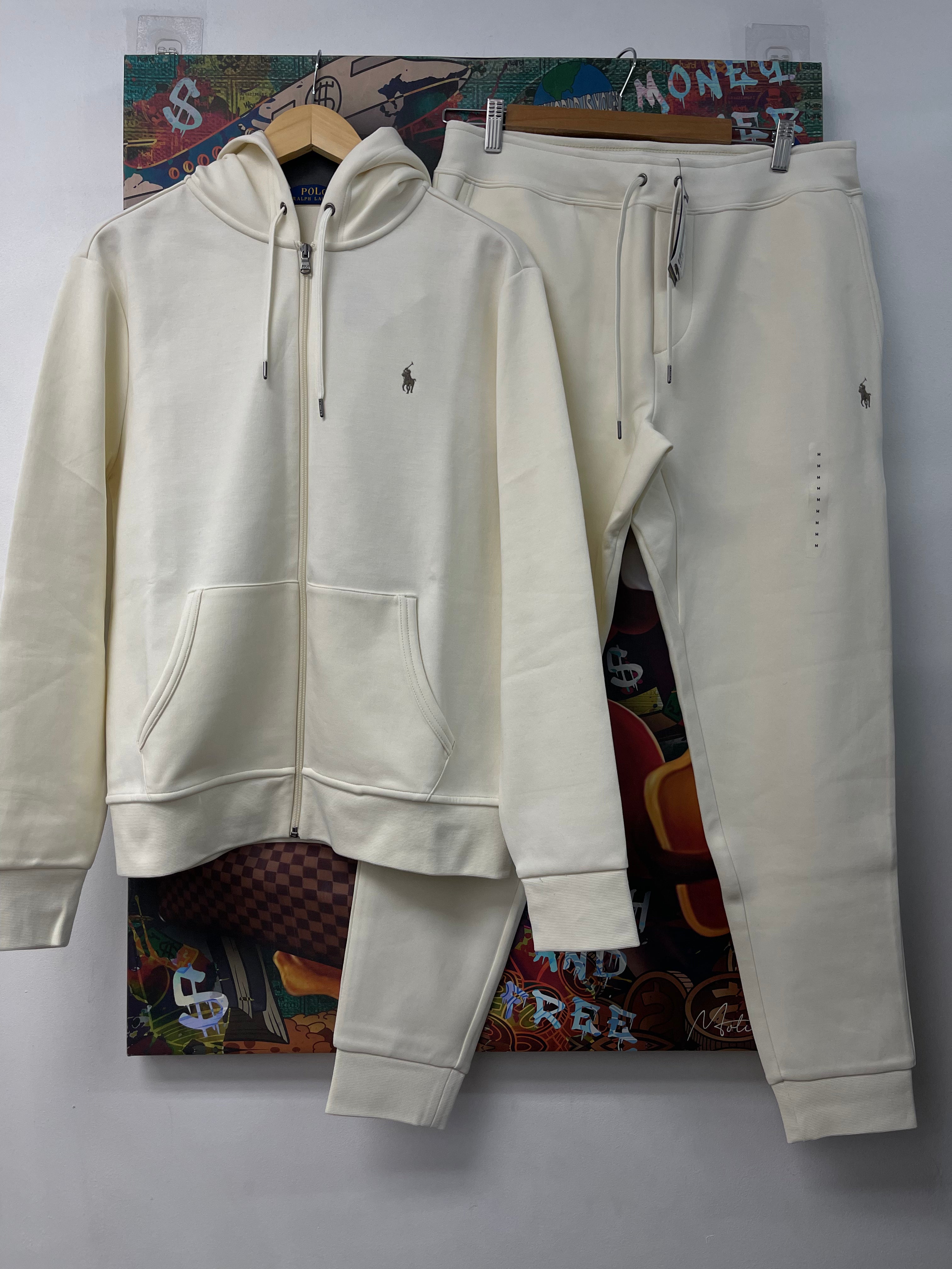 Polo Ralph Lauren Cream Beige Sweatsuit