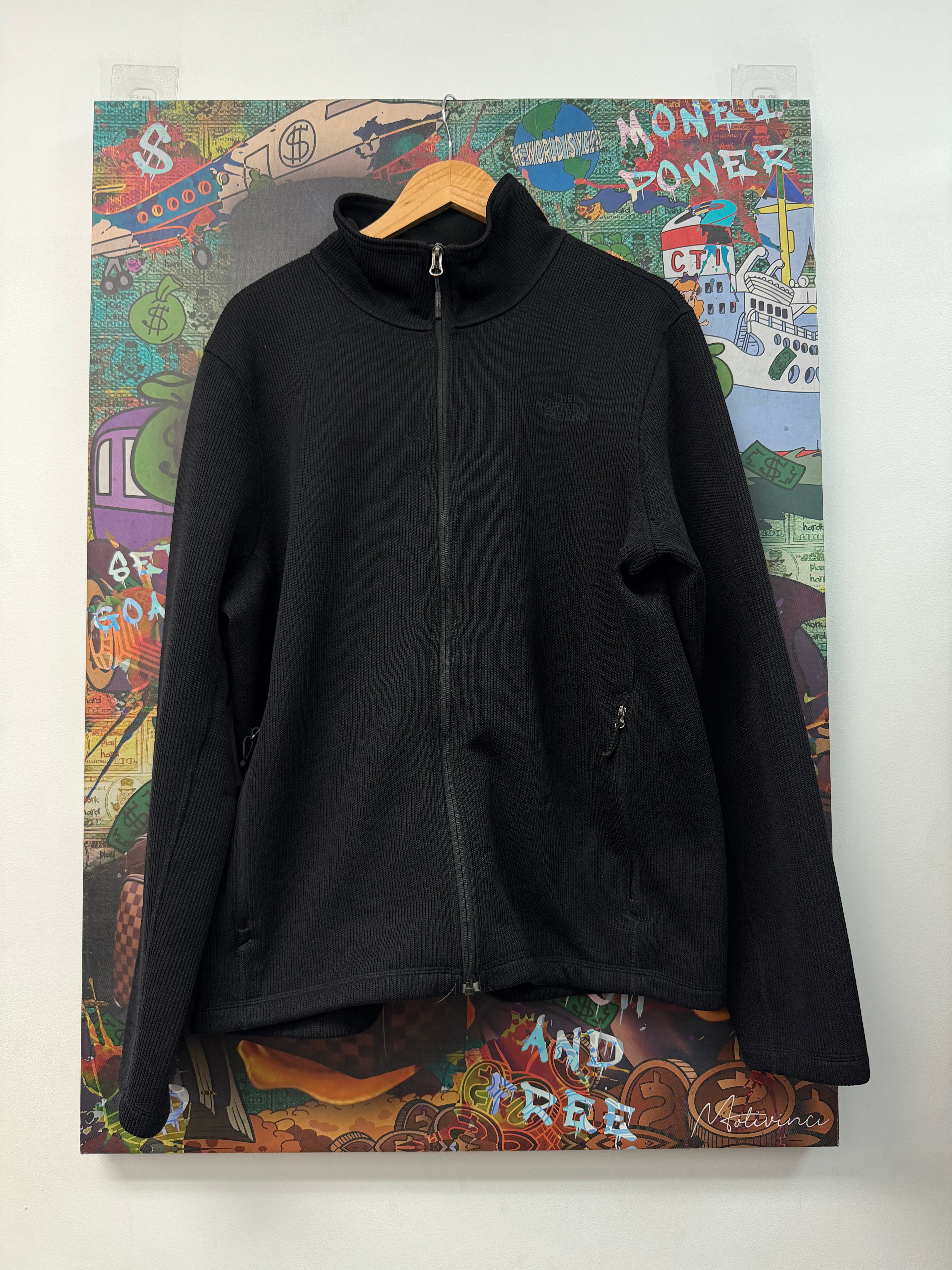 The North Face Black Fleece Zip Up
