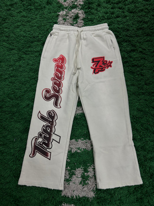 Triple 7 All Star Sweats Red White New