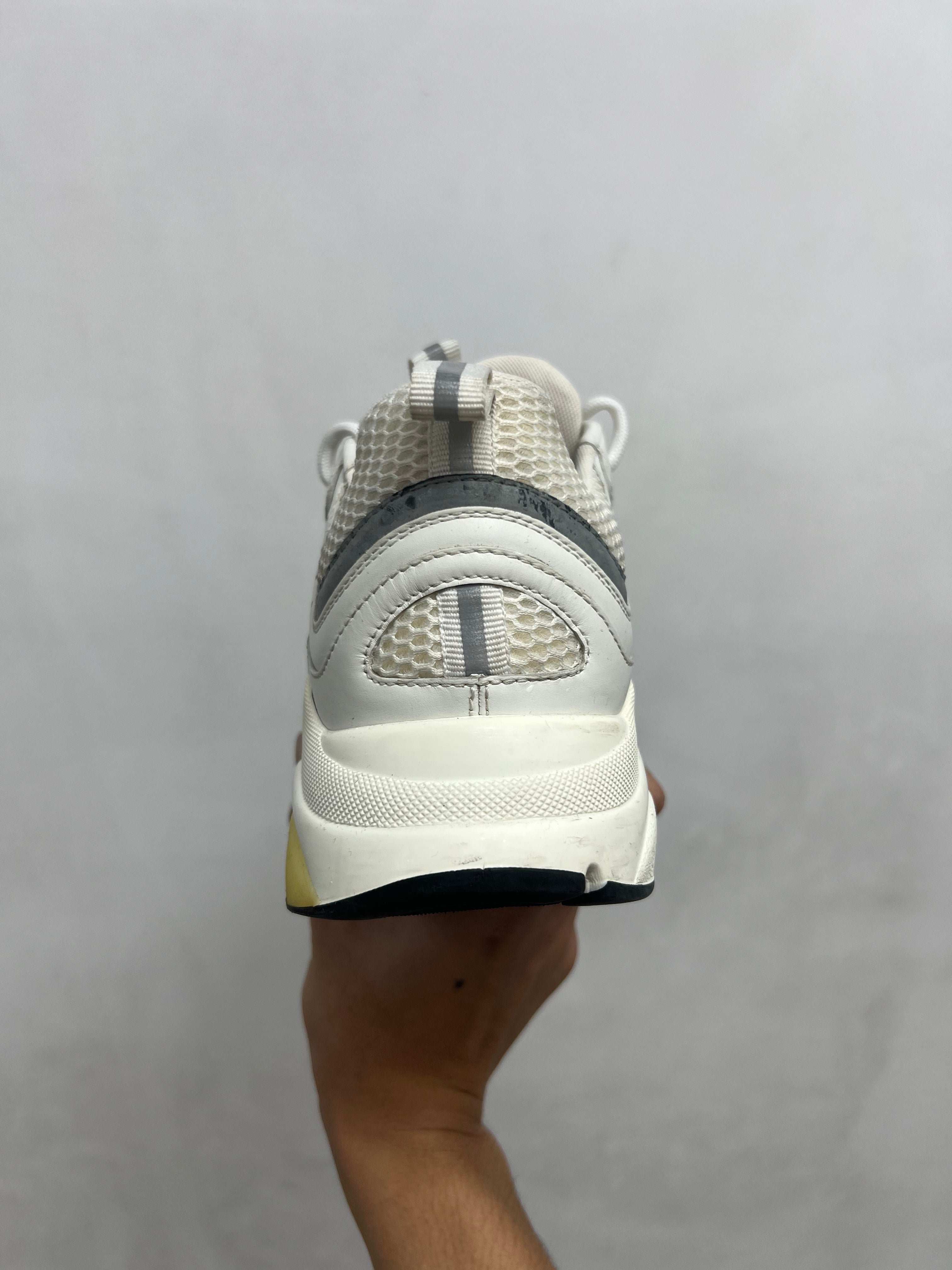 Dior White Silver B22 Sneakers