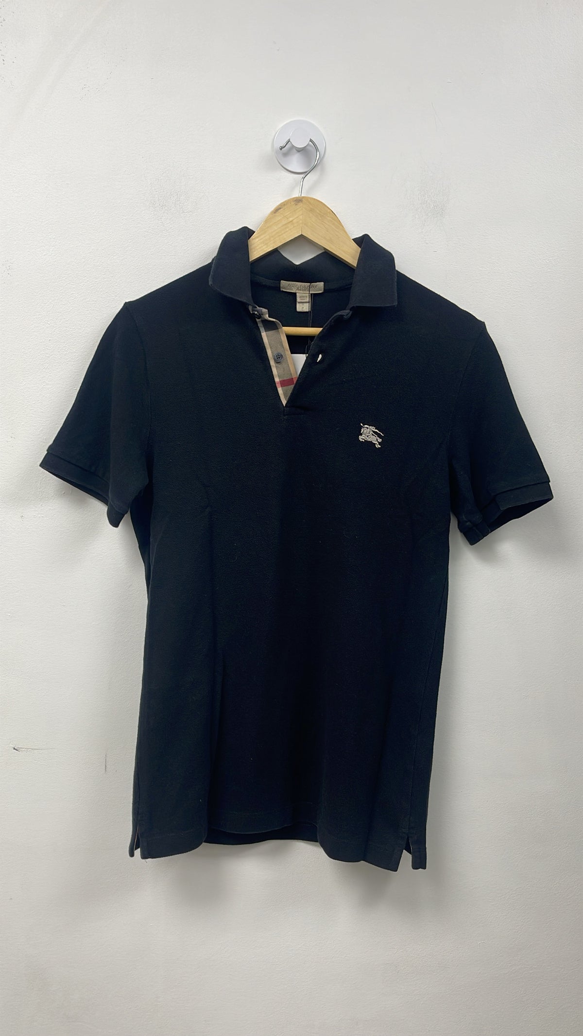 Burberry Black Logo Polo