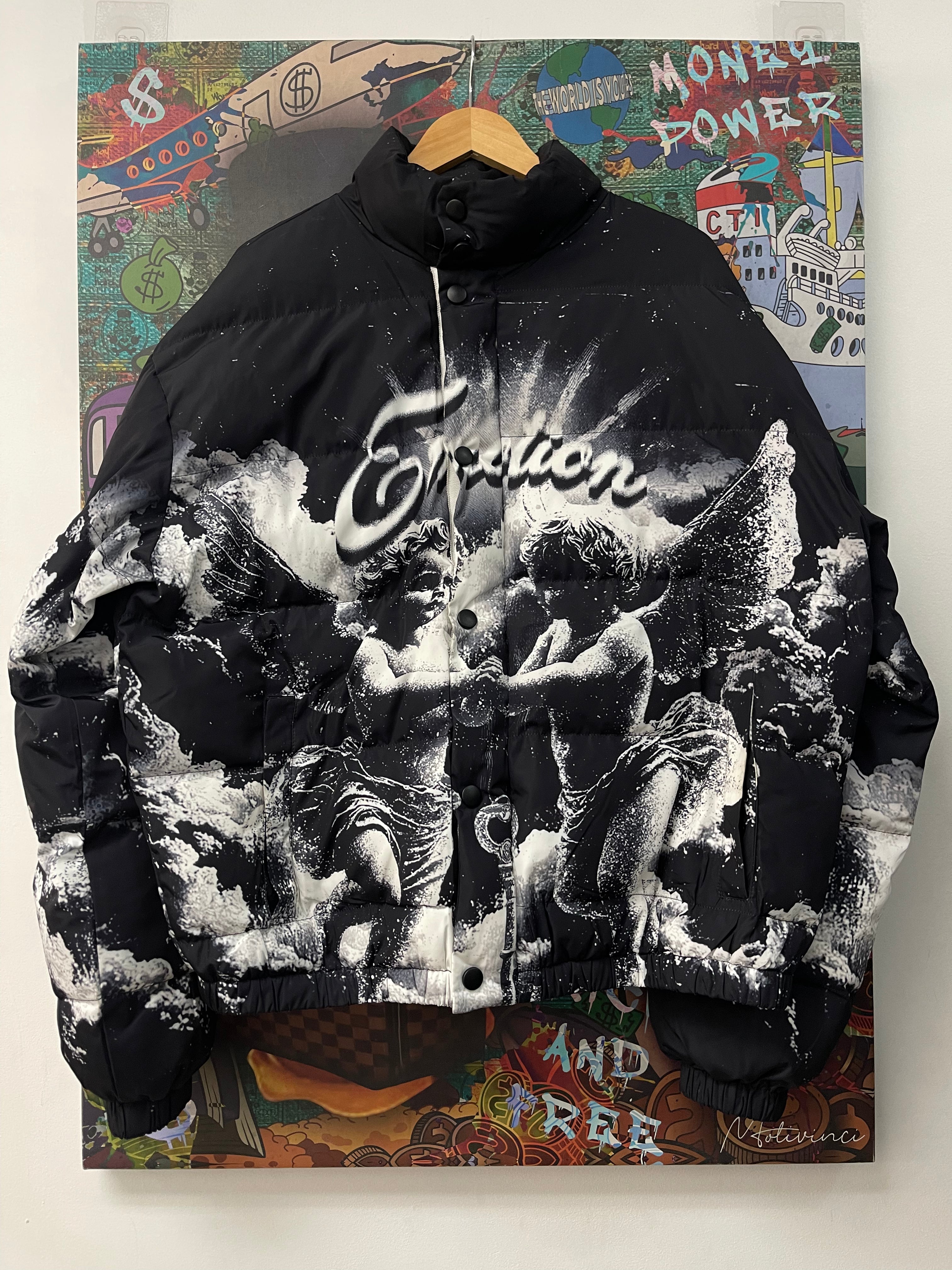 Mixed Emotions Cloud Puffer Jacket