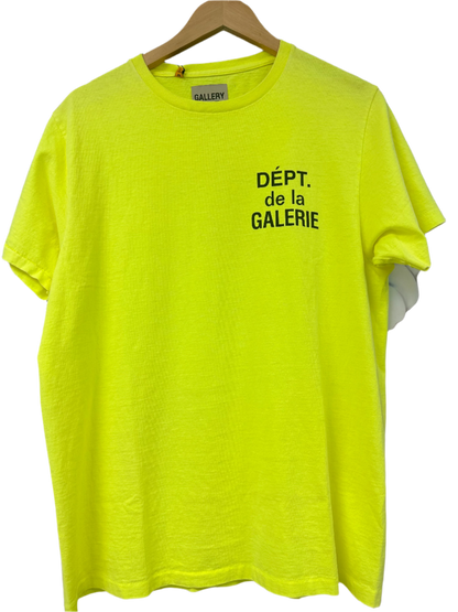 Gallery Dept Souvenir Neon Yellow Tee