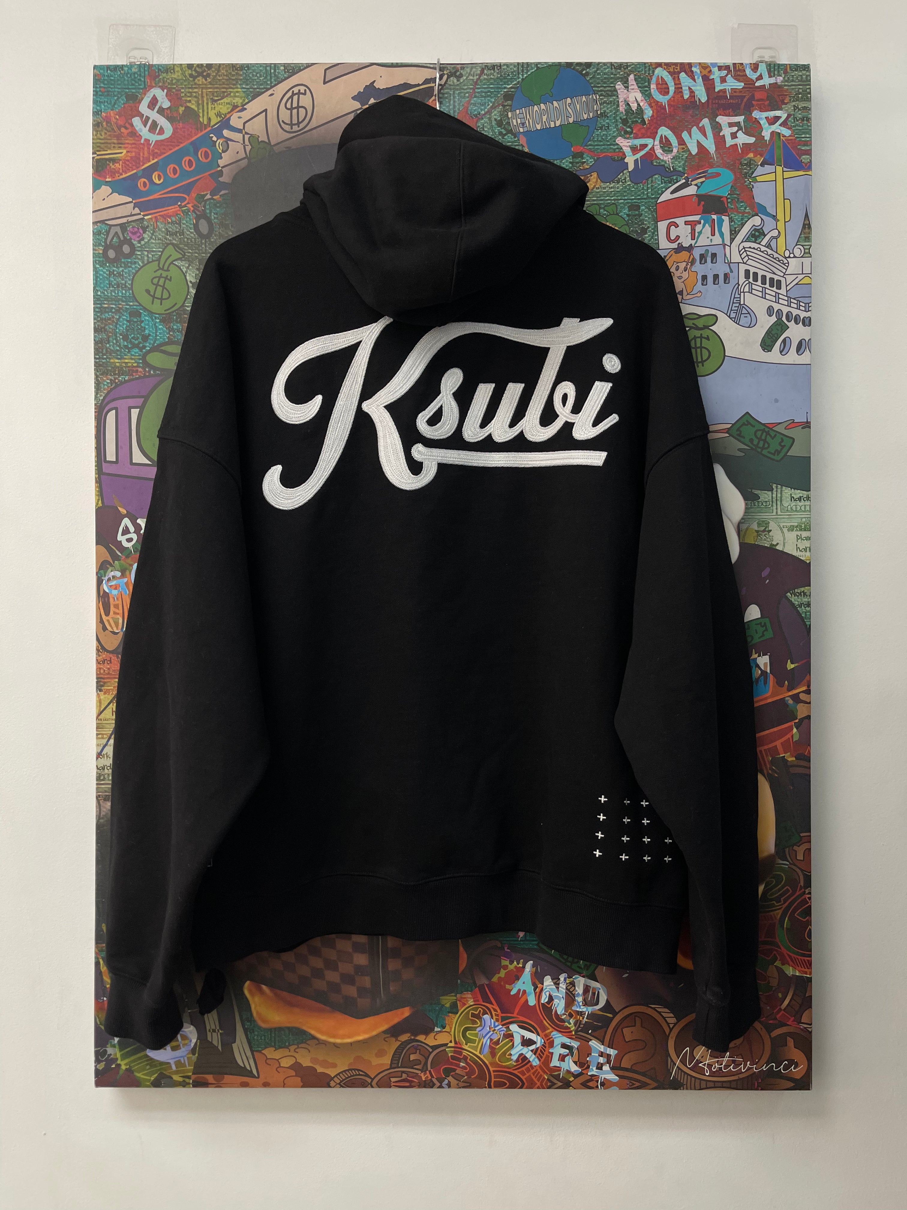 Ksubi Black Ekcess Logo Hoodie