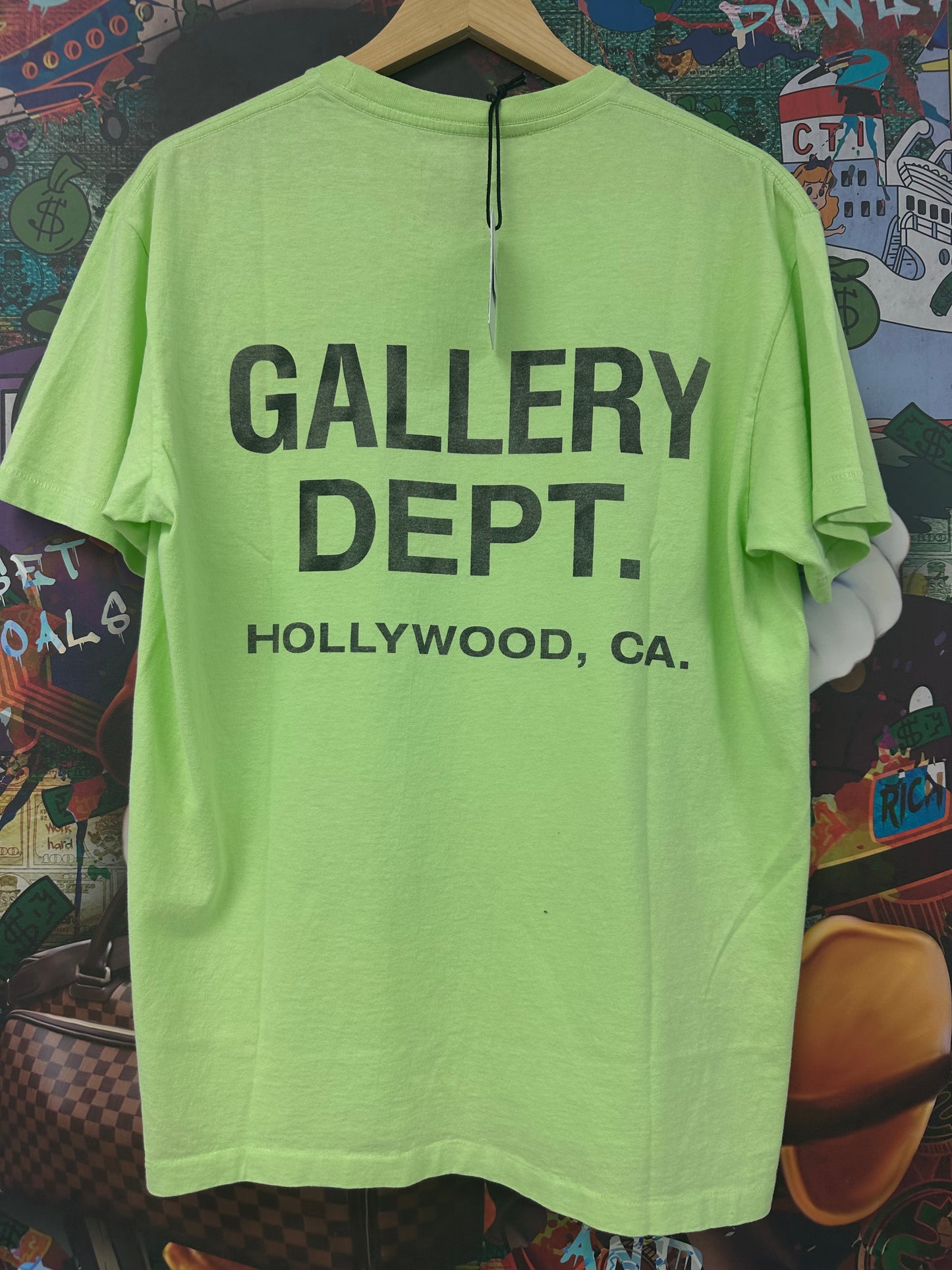 Gallery Dept Lime Tee New Medium N/A