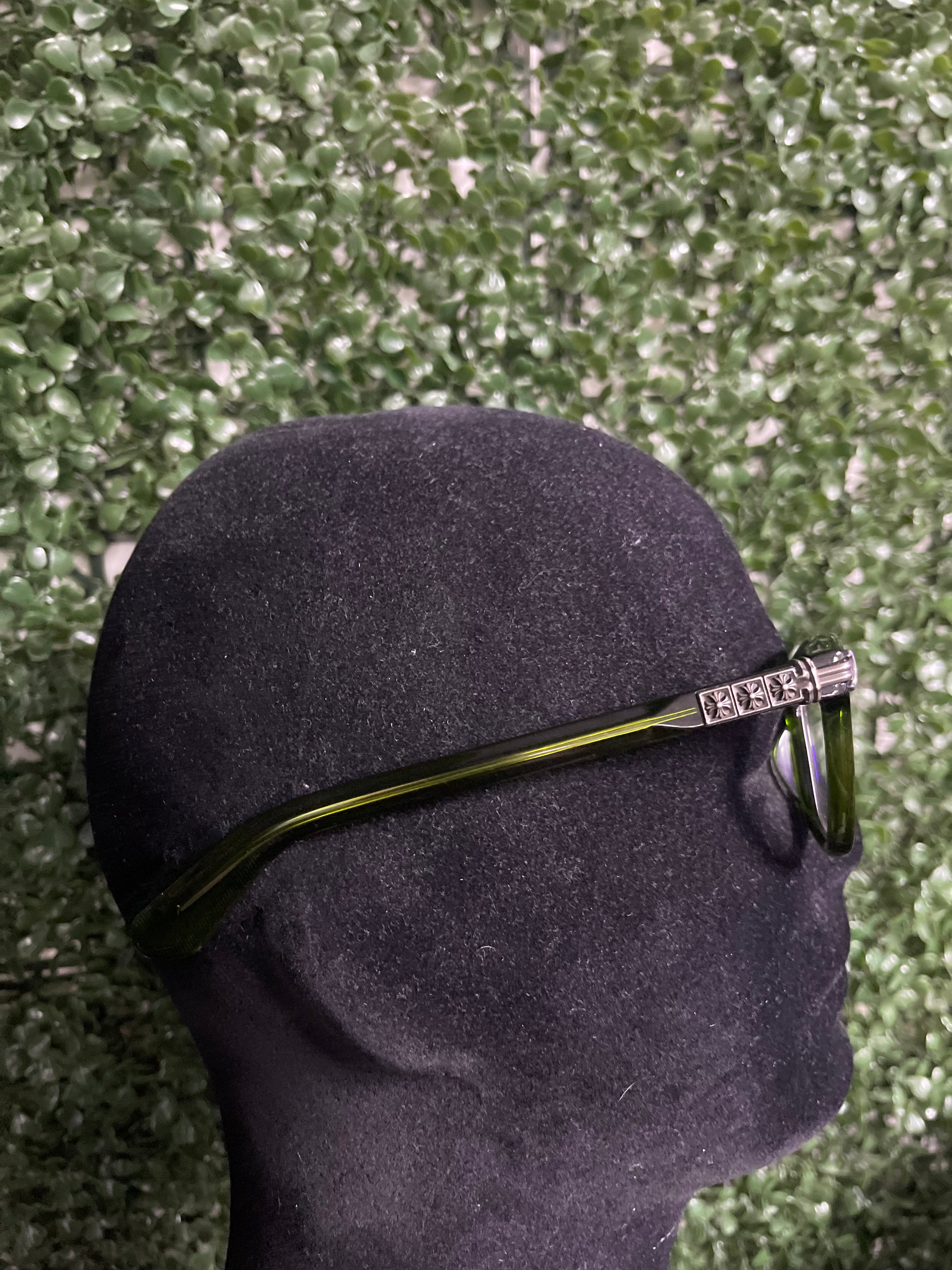 Chrome Hearts Green Smoke Show Glasses