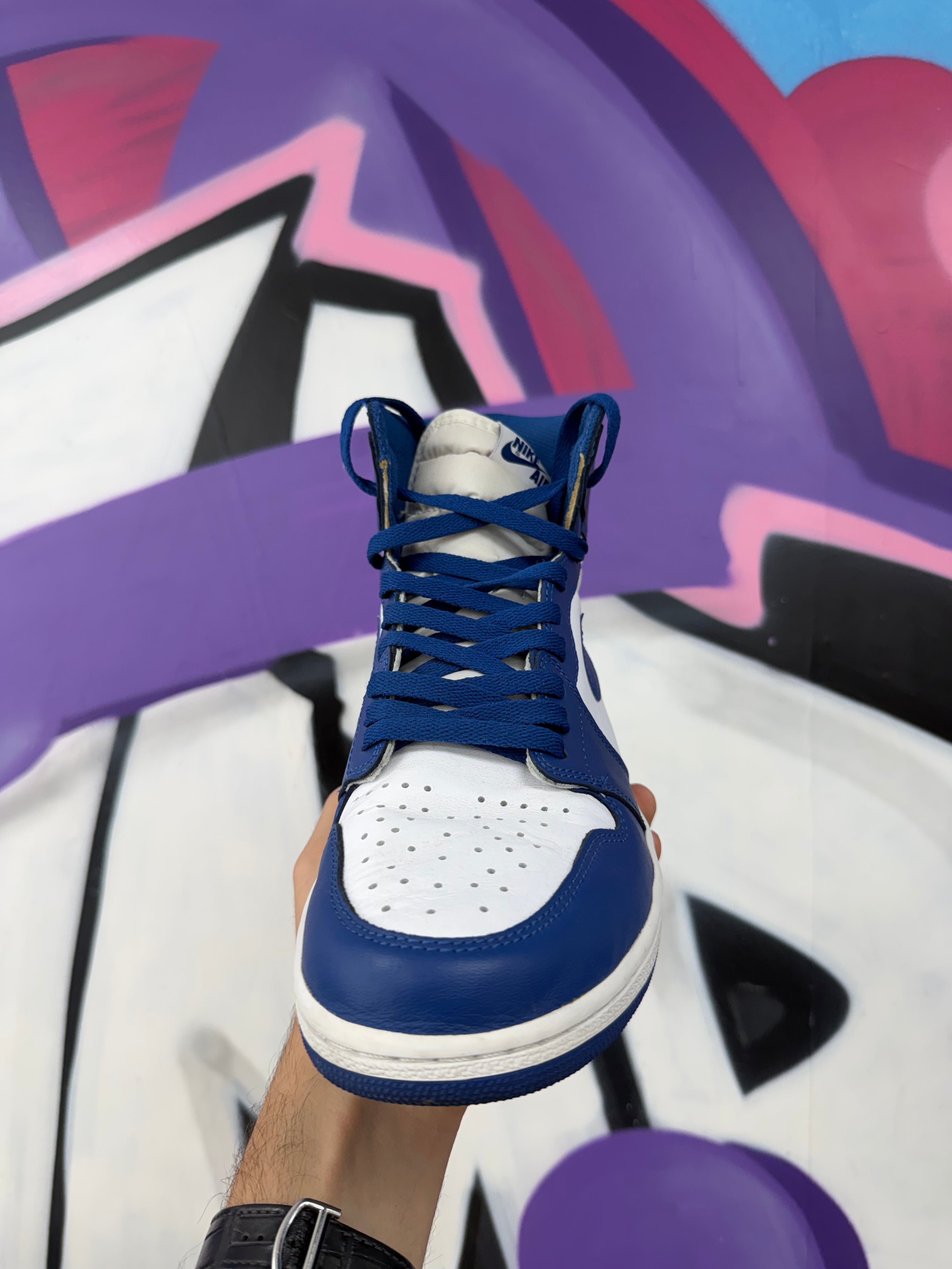 Jordan 1 Storm Blue Sneakers