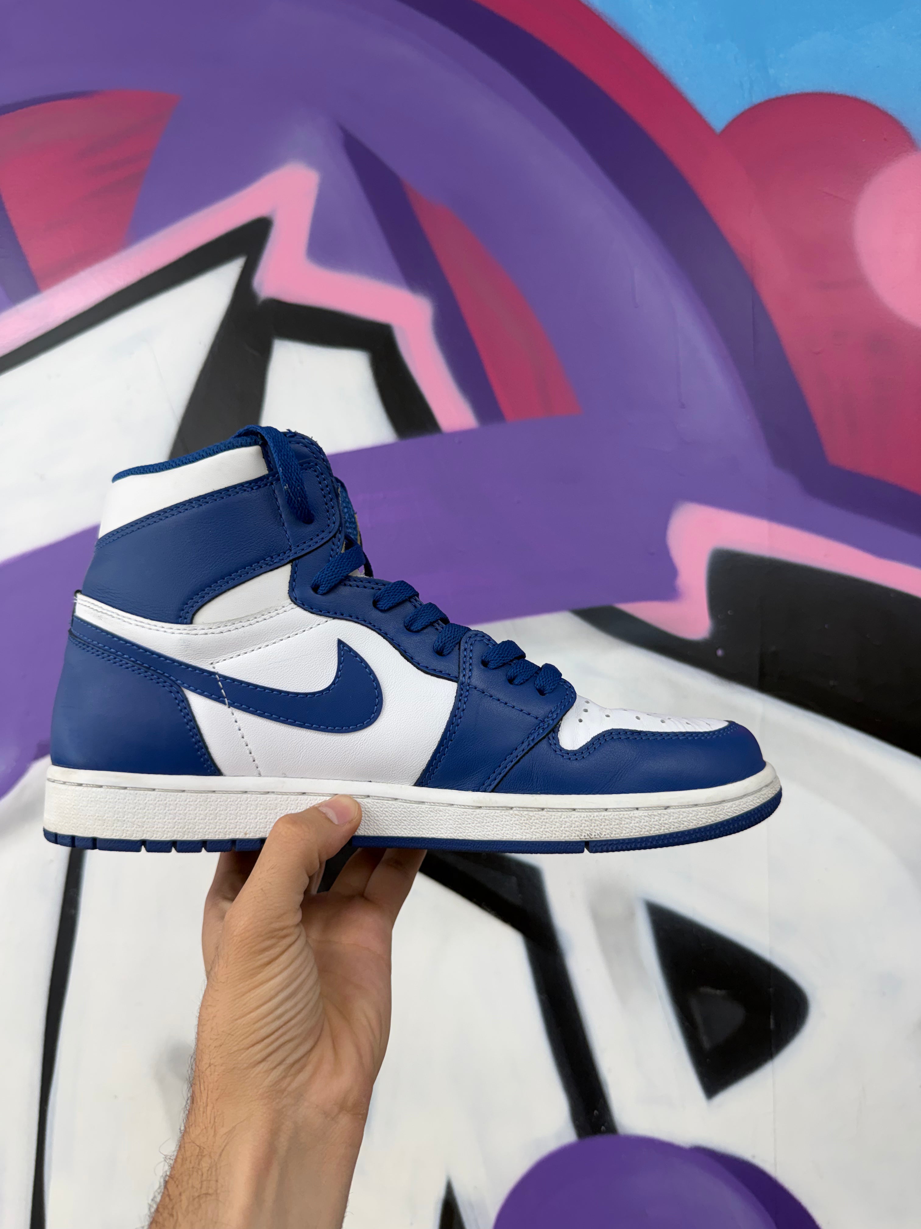 Jordan 1 Storm Blue Sneakers