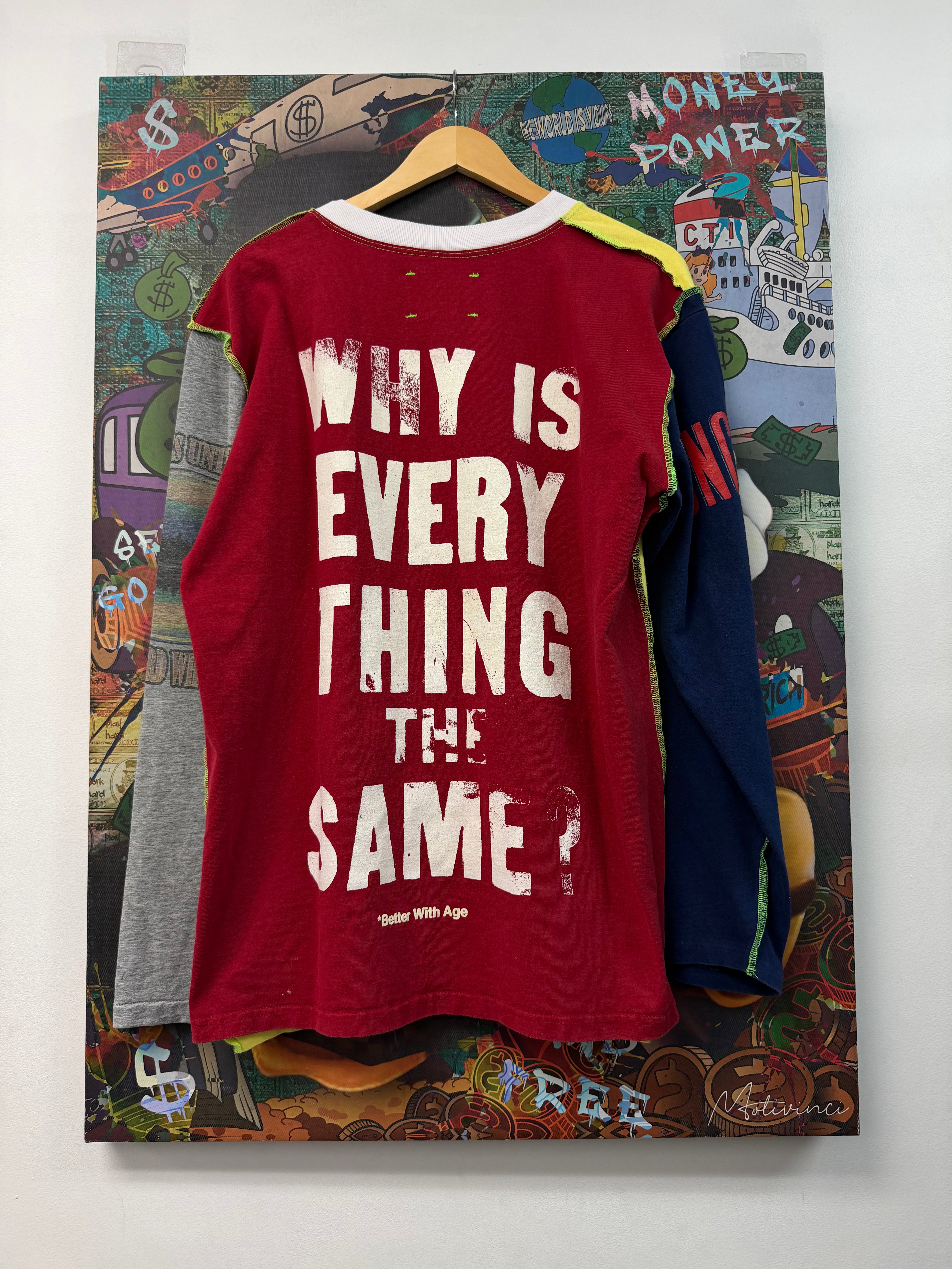 Better With Age Yellow Multi 69 LS Shirt