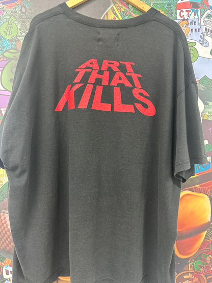 Gallery Dept Tee Black ATK Red XXL New