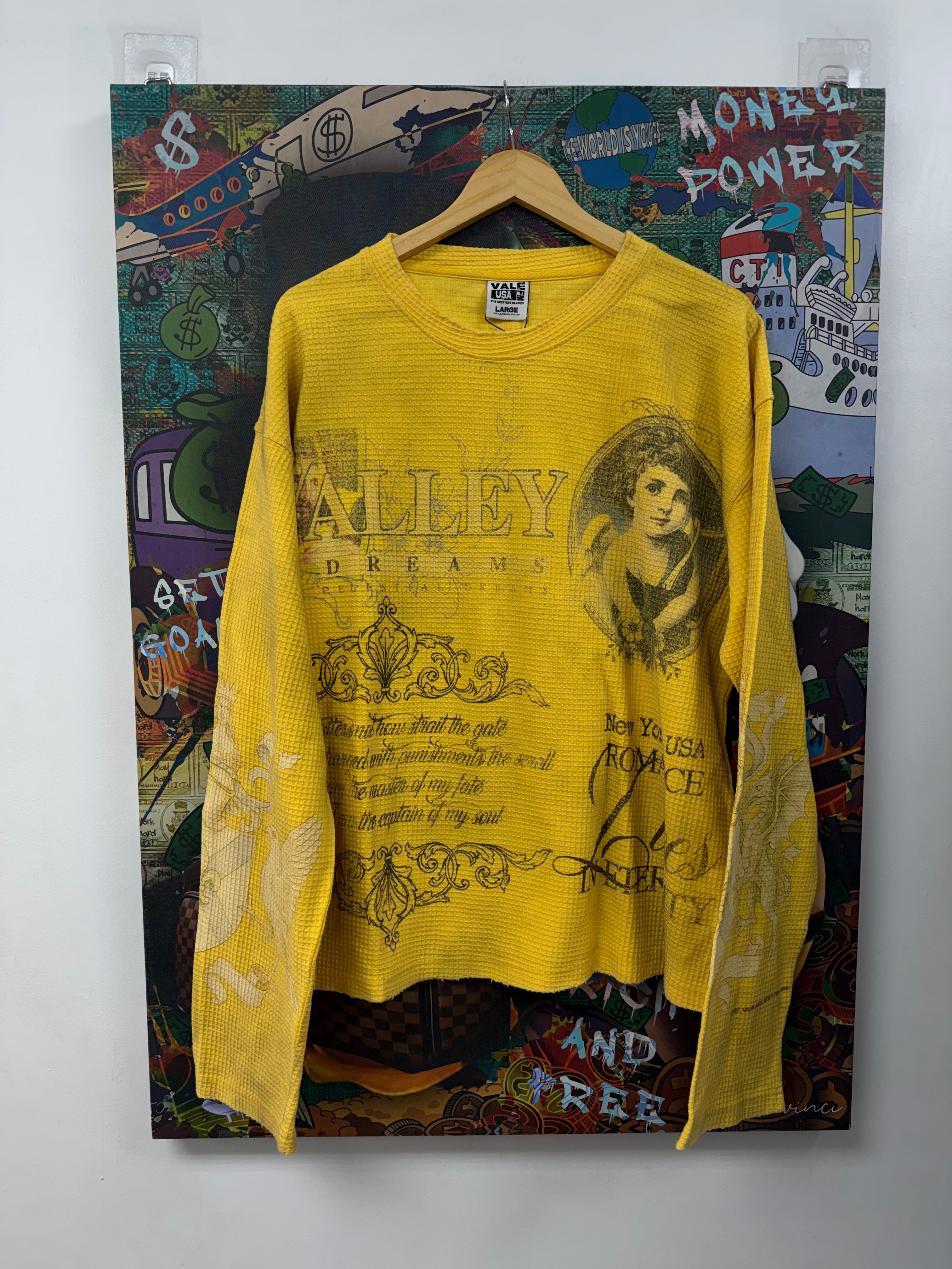 Vale Yellow Celestail Thermal LS Tee