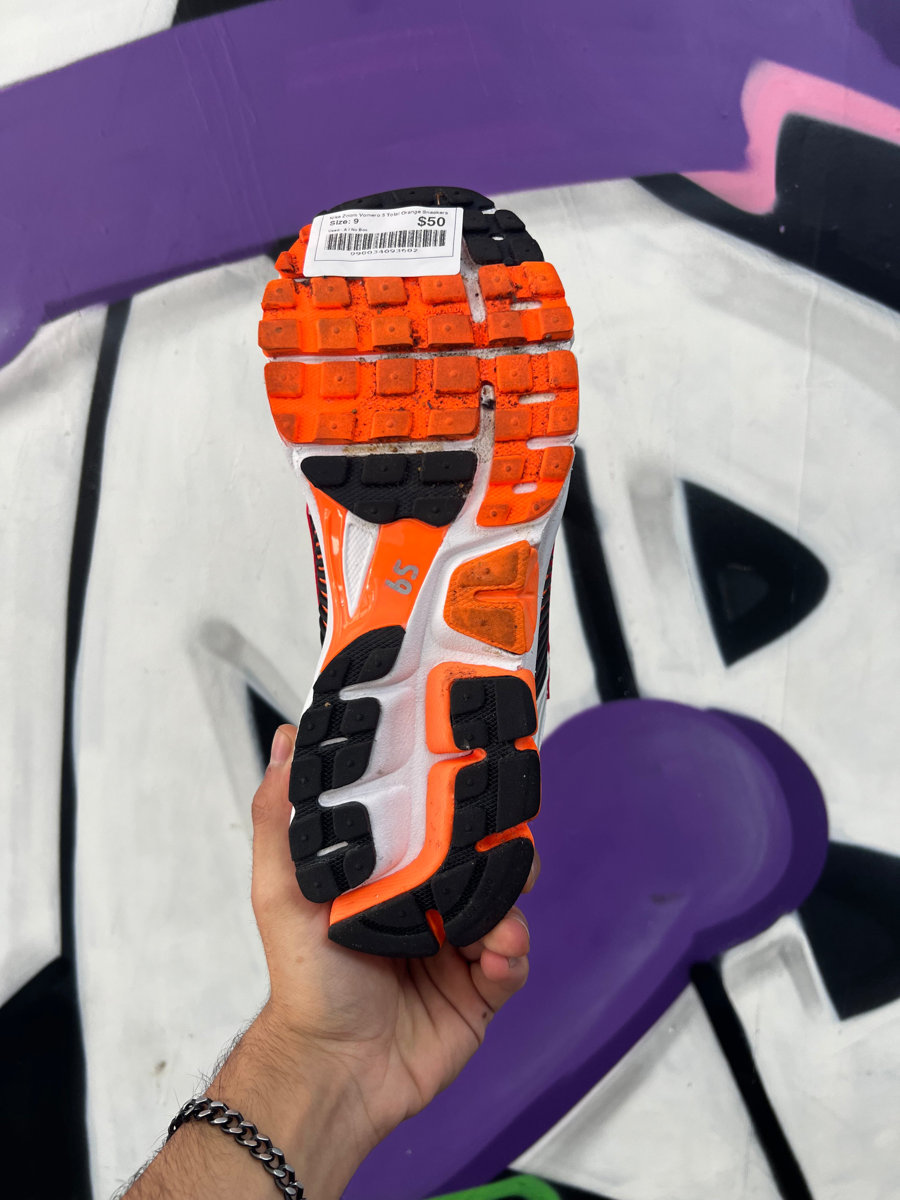 Nike Zoom Vomero 5 Total Orange Sneakers