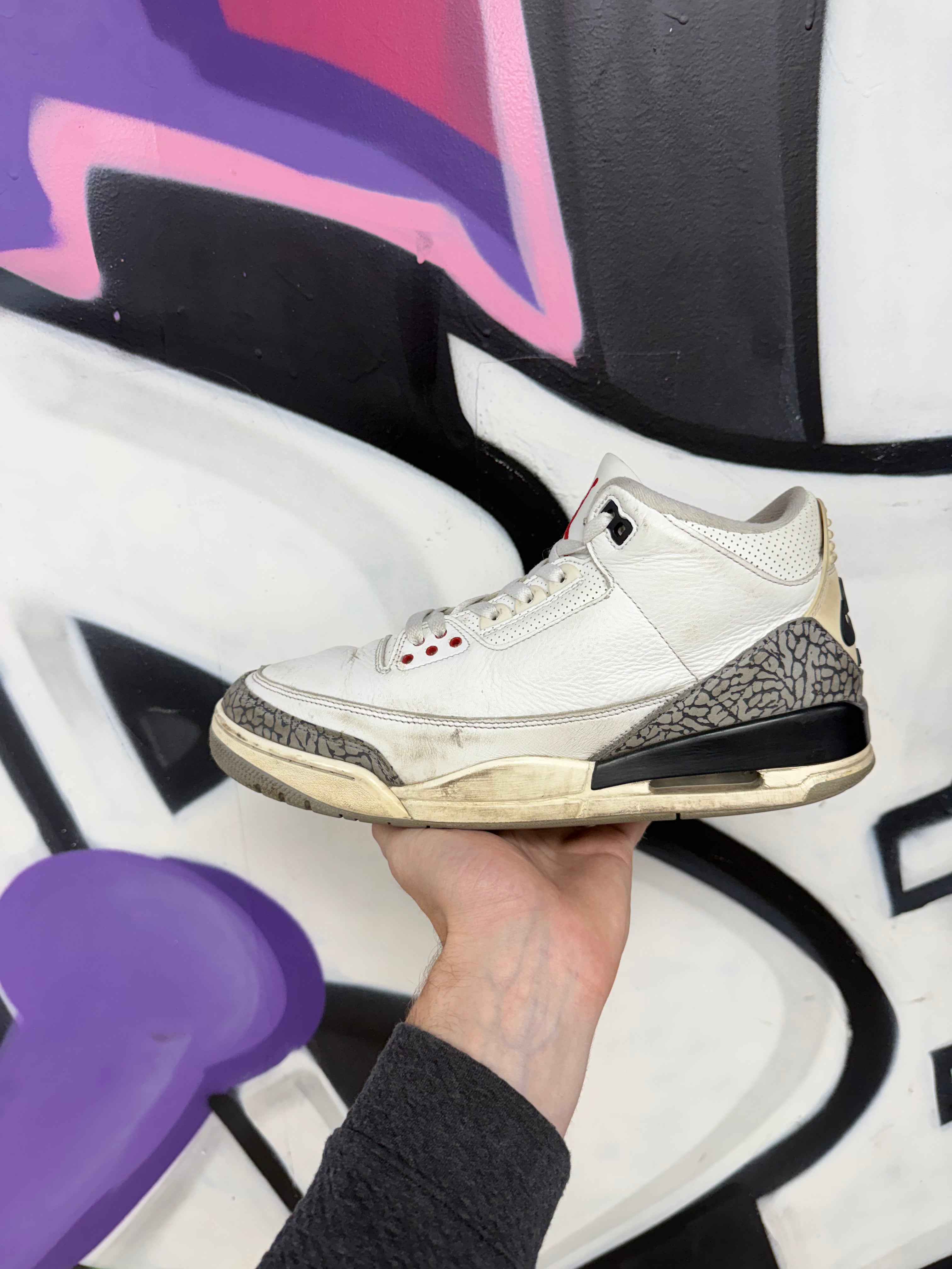 Jordan 3 White Cement Reimagined Sneakers