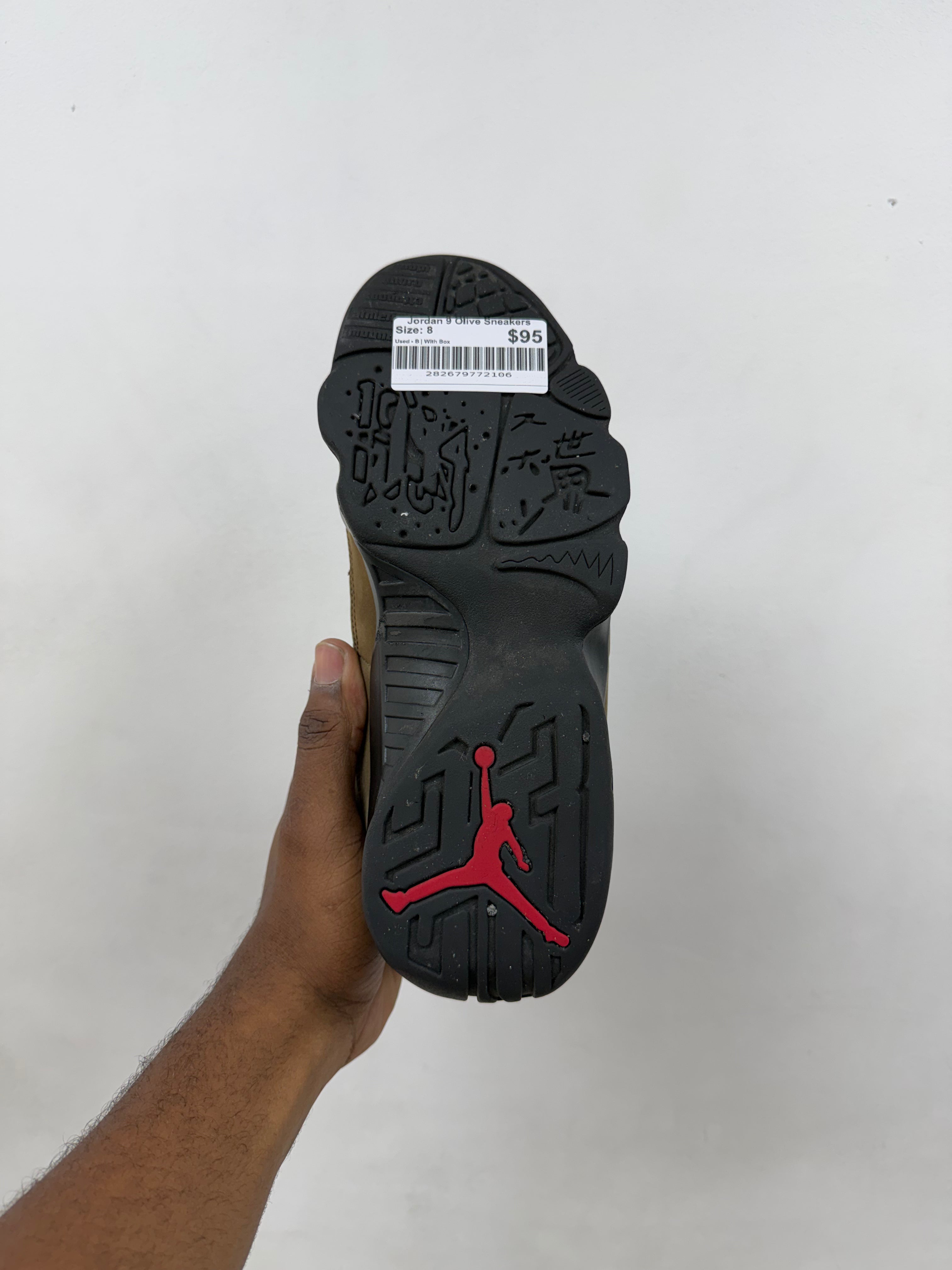 Jordan 9 Olive Sneakers