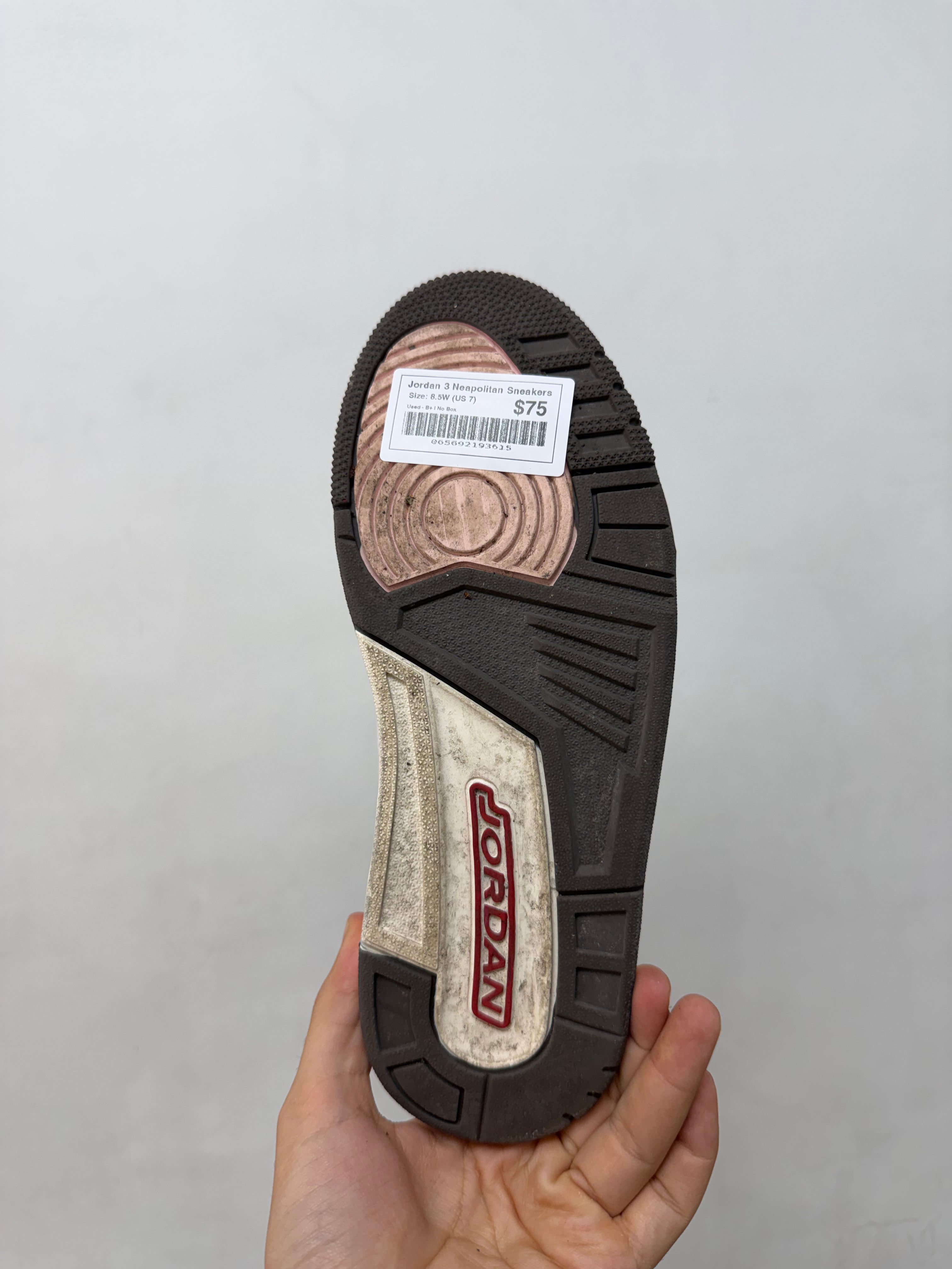 Jordan 3 Neapolitan Sneakers
