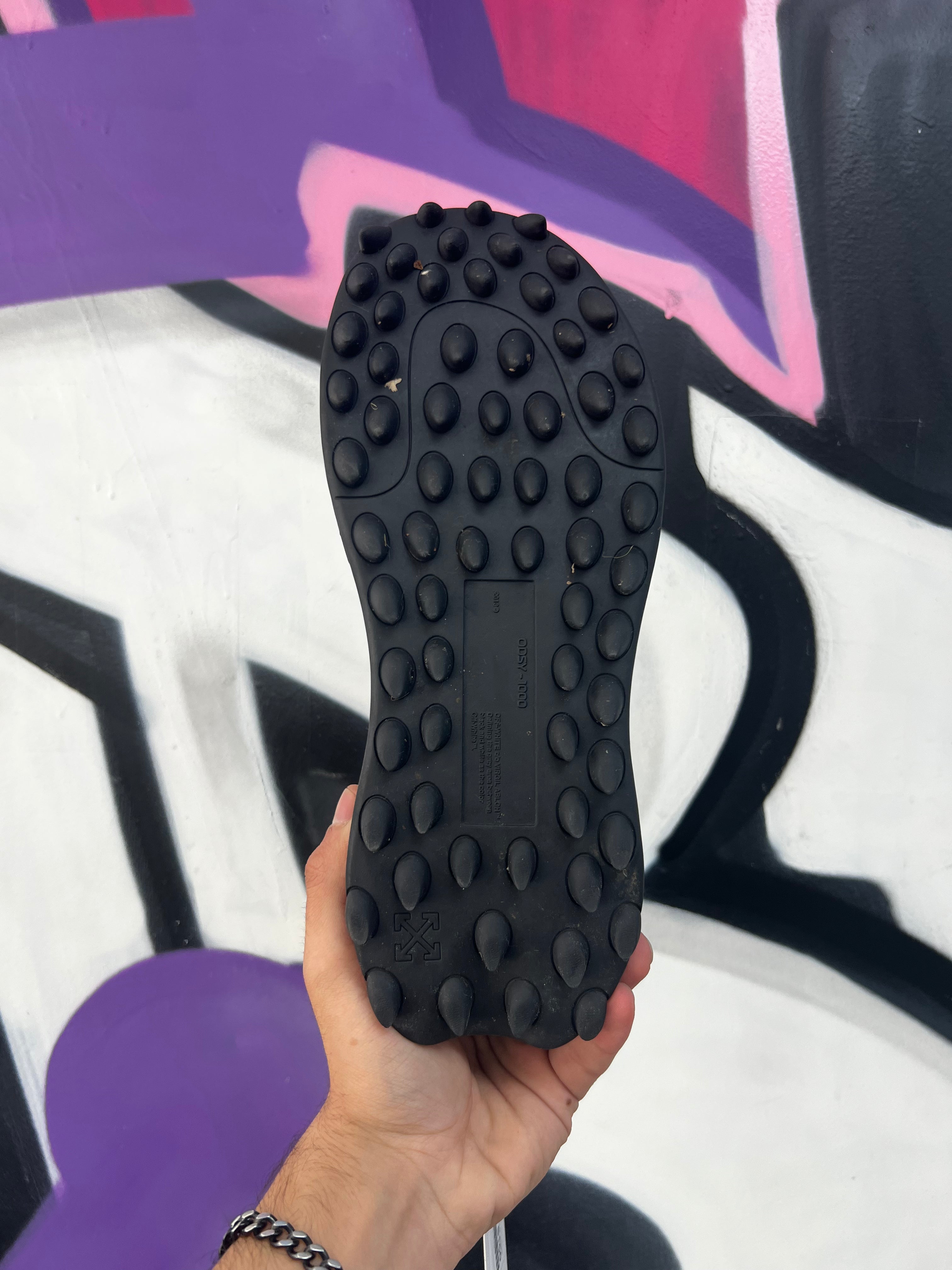 Off White Black Multi Odsy Sneakers