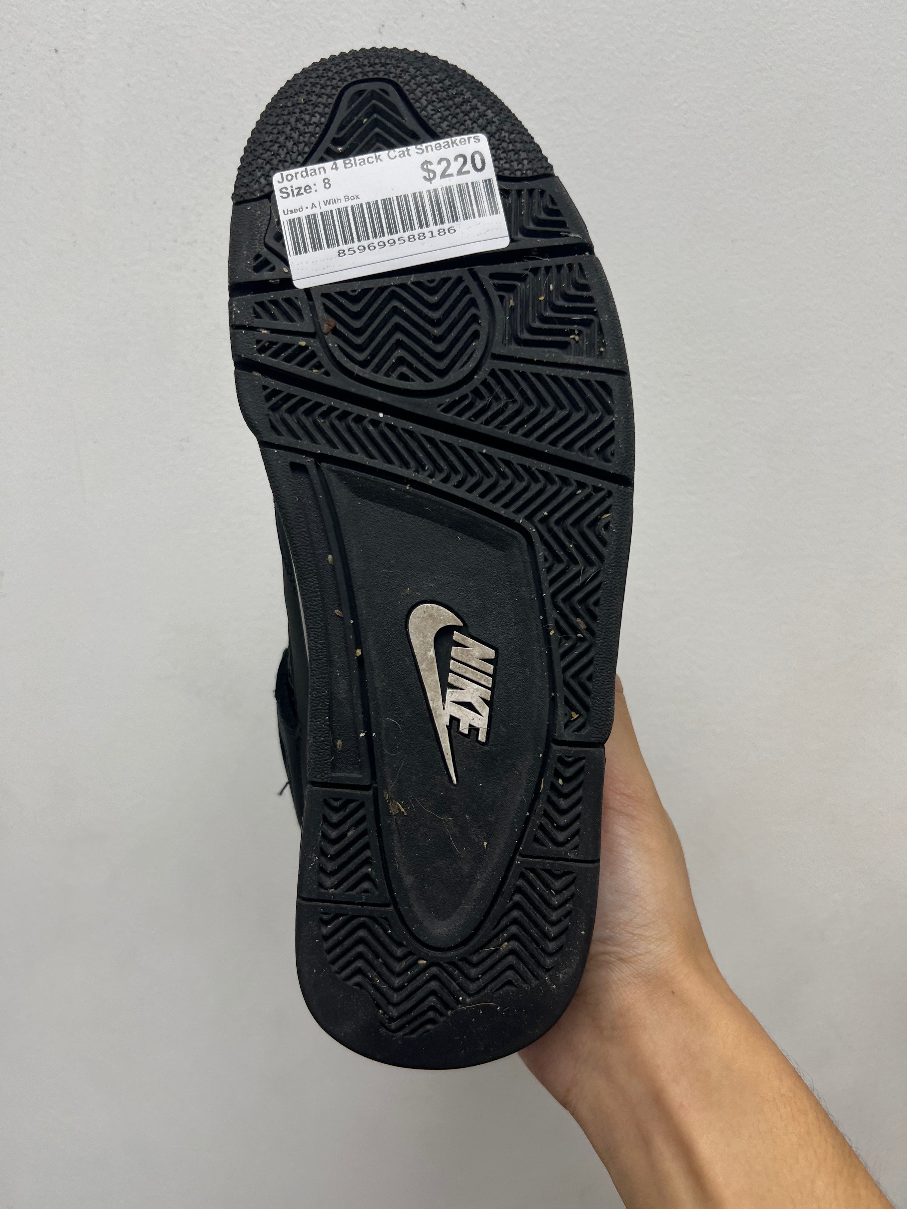 Jordan 4 Black Cat Sneakers